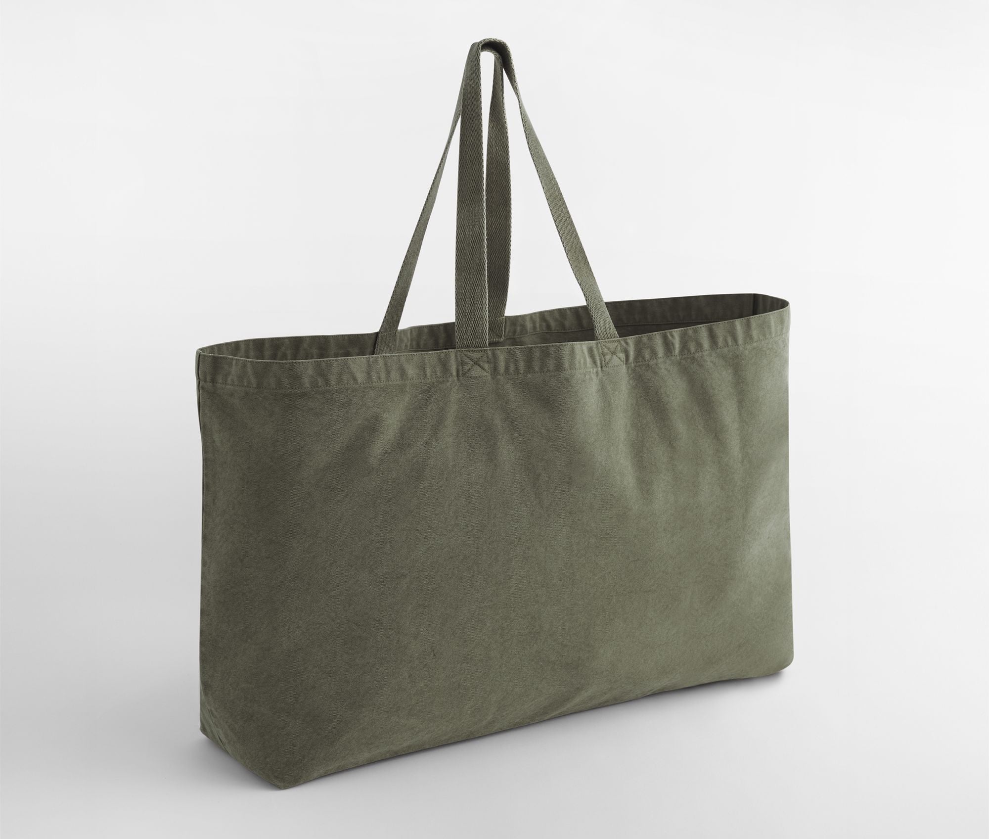 Sac Shopping Grand Volume - Vintage Moss