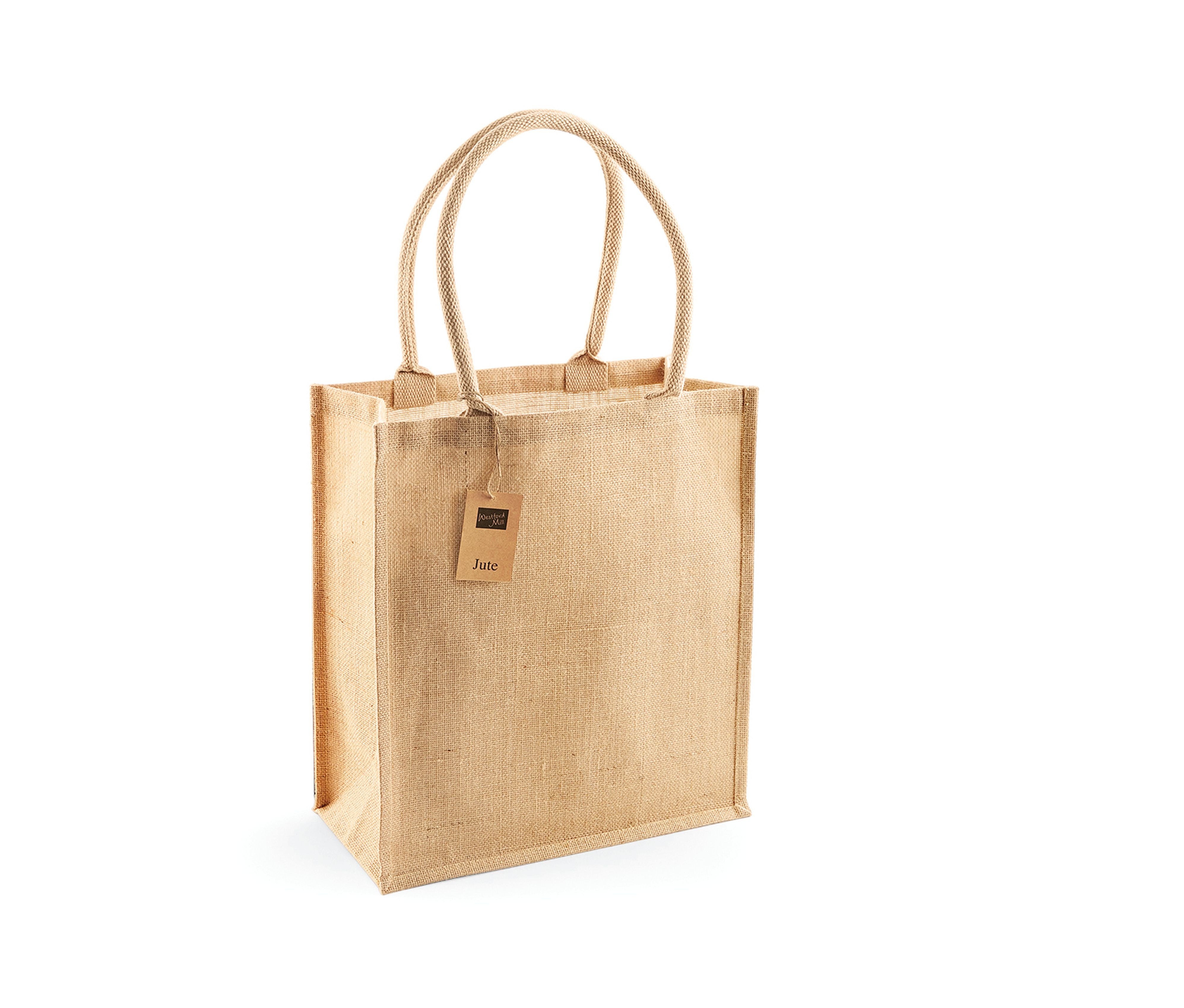 Sac Shopping en Toile de Jute - Natural
