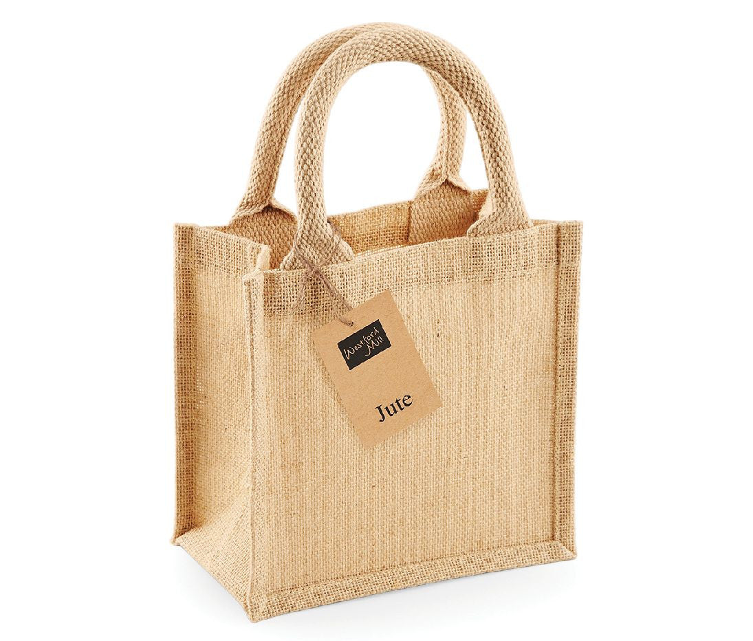 Petit Sac Cadeau en Toile de Jute - Natural