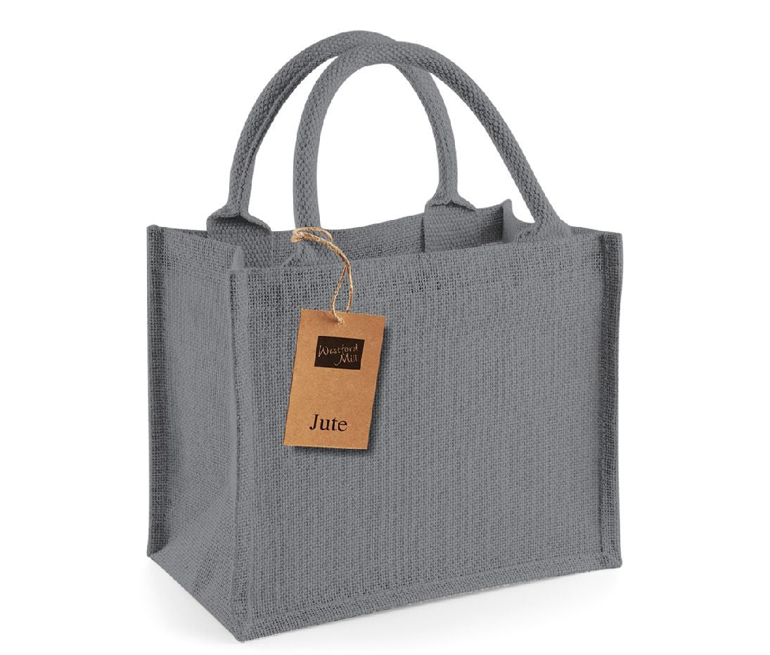 Petit Sac en Toile de Jute - Graphite Grey/graphite Grey