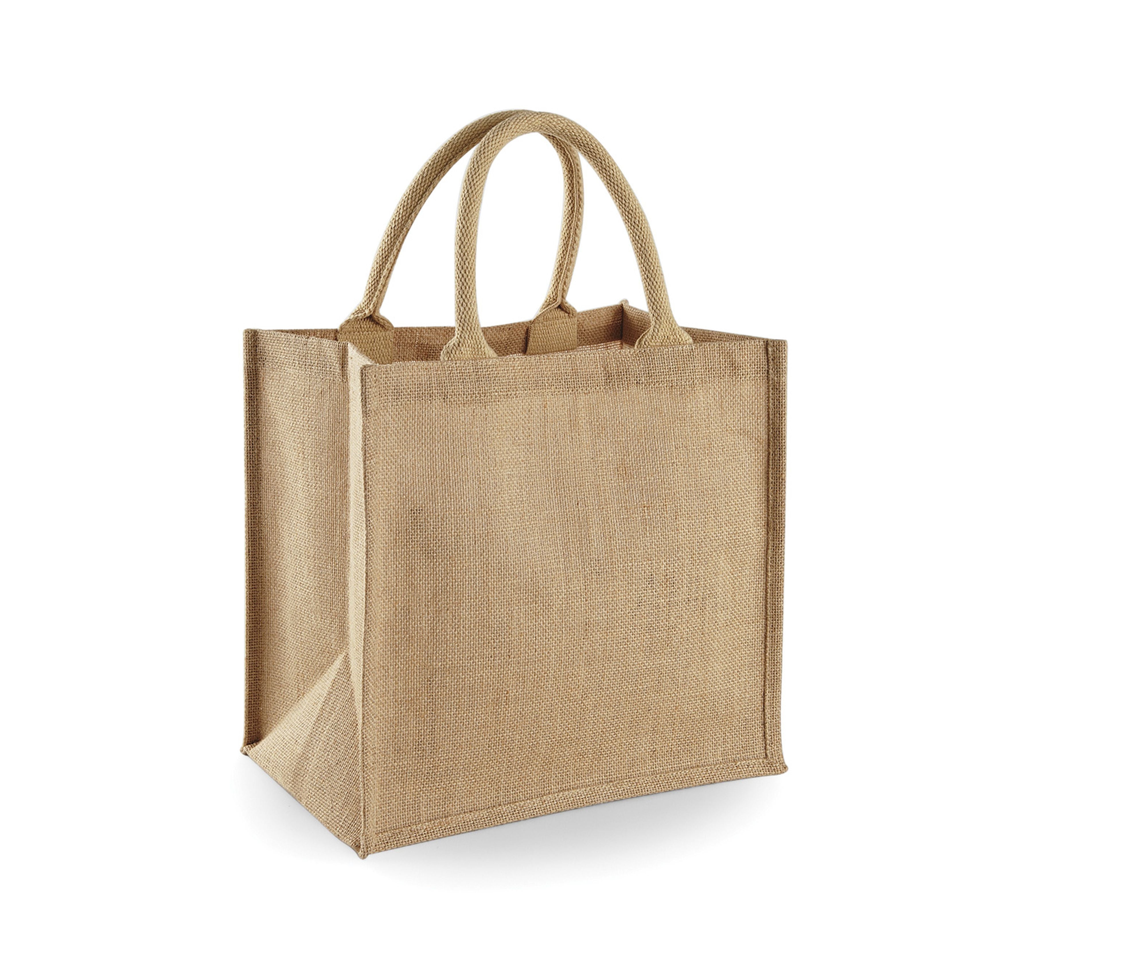 Grand Sac en Toile de Jute - Natural