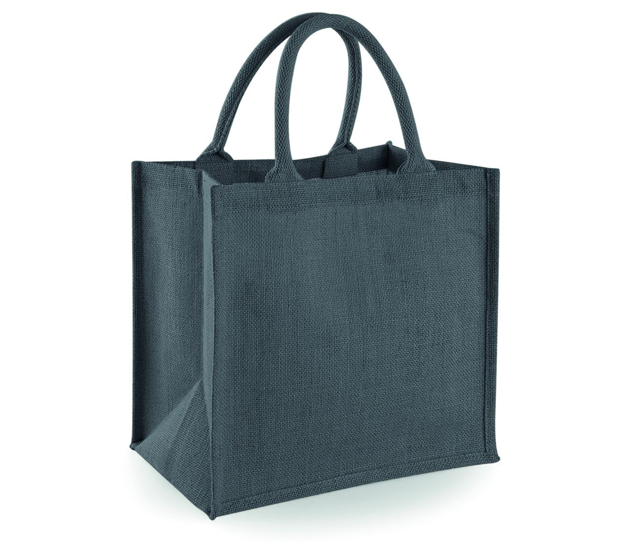 Grand Sac en Toile de Jute - Graphite Grey / Graphite Grey
