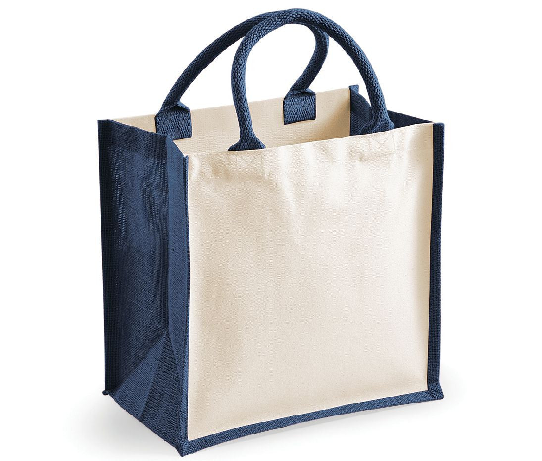 Sac en Toile de Jute - Navy