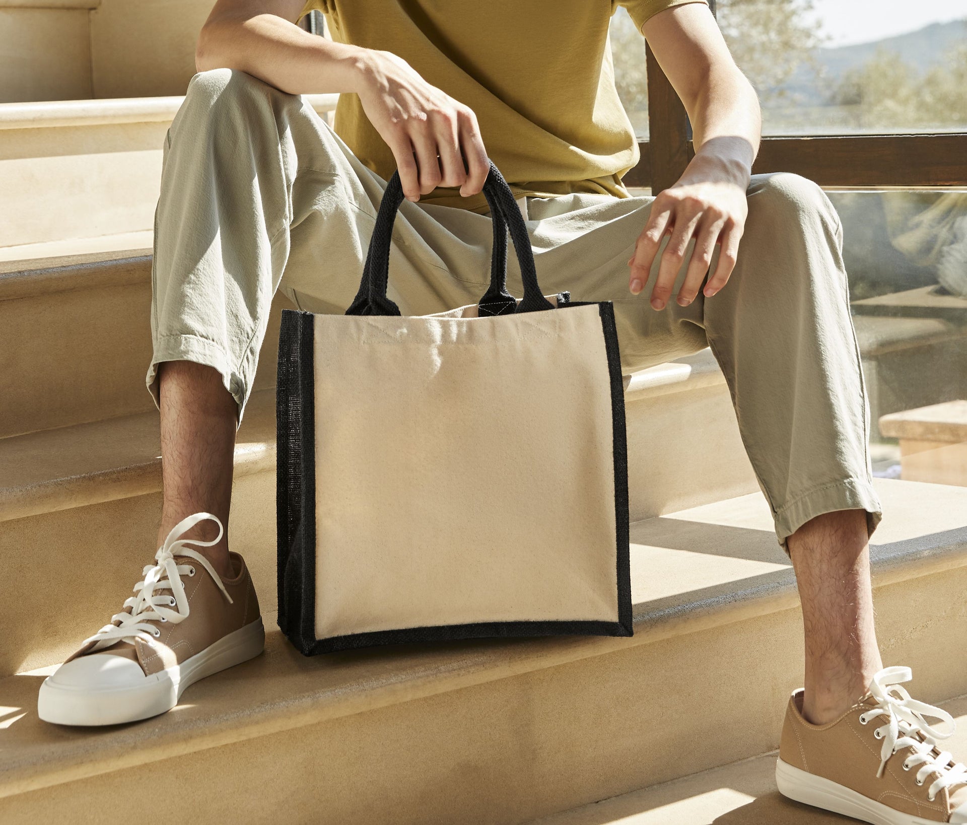 Sac en toile de jute