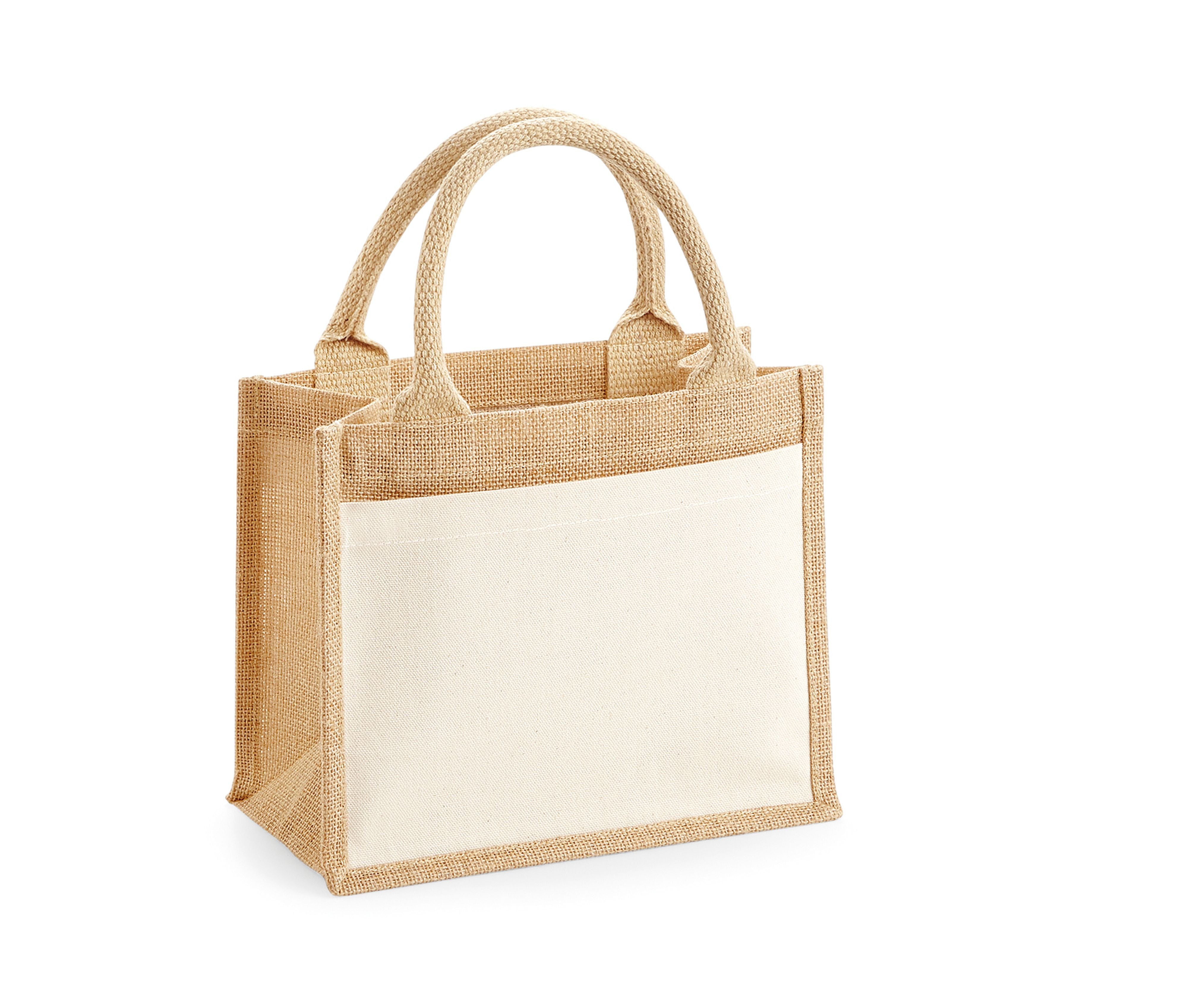 Petit Sac en Toile de Jute - Natural