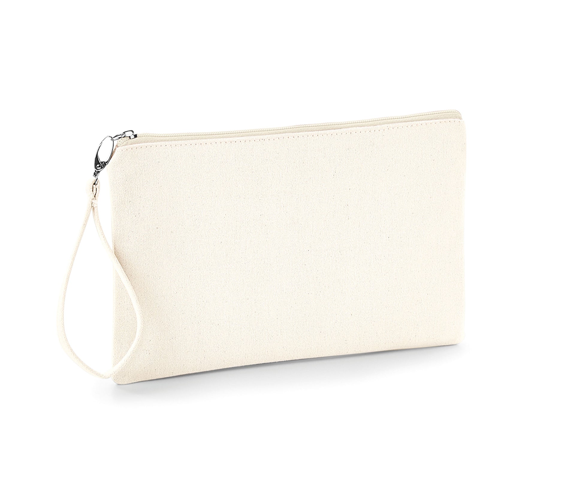 Petite Pochette en Coton Canvas - Natural/natural