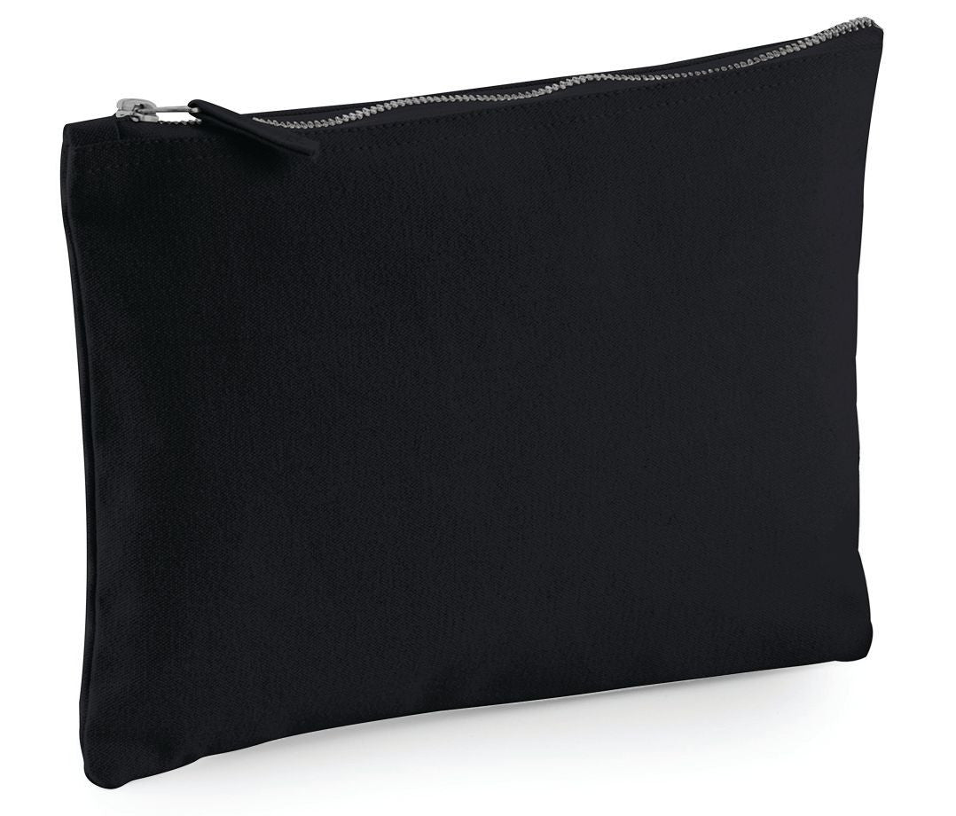 Trousse en Coton Canvas - Black
