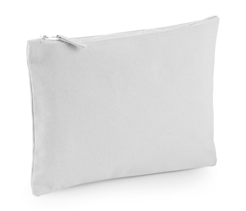 Trousse en Coton Canvas - Light Grey