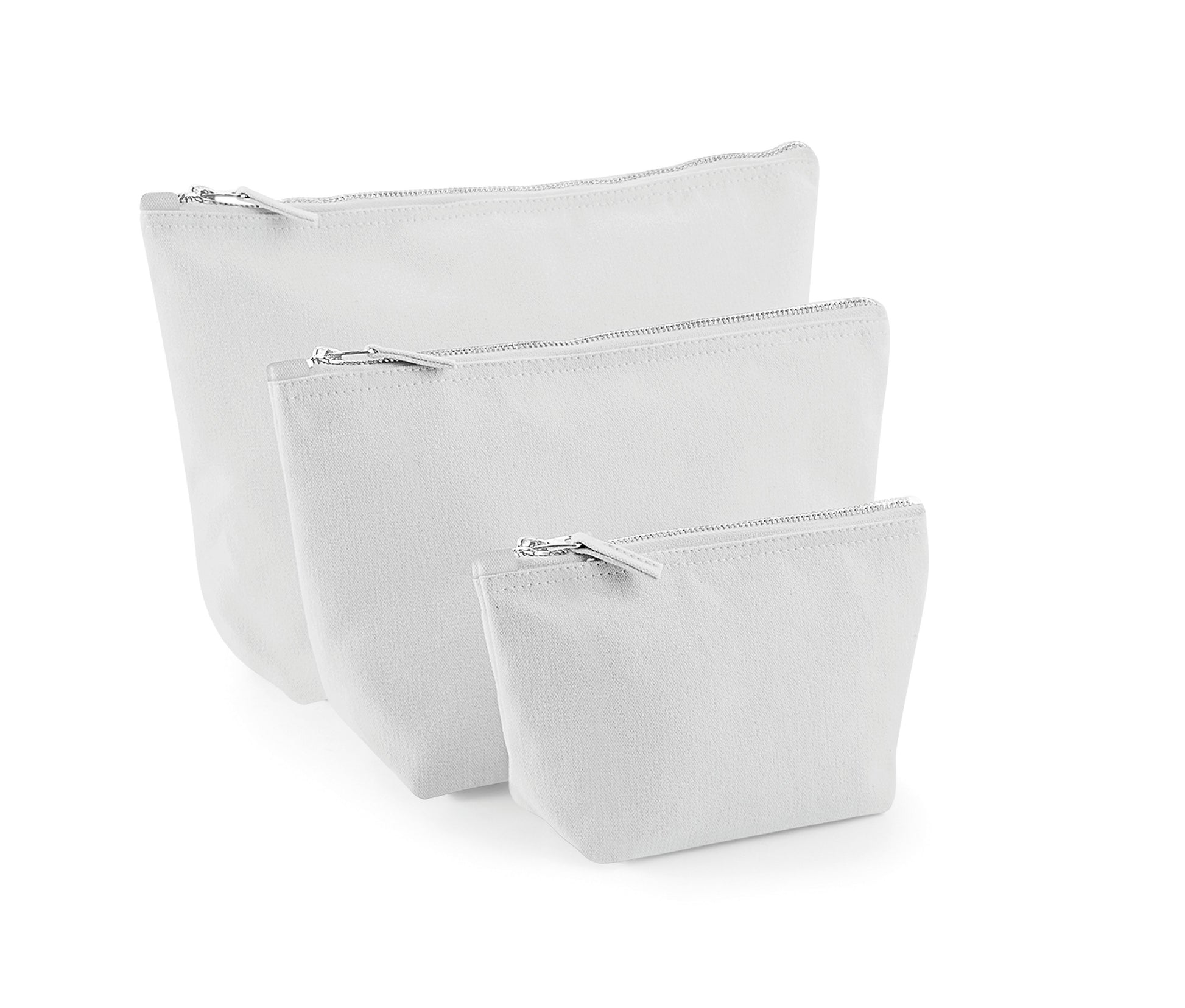 Sacoche en Coton Canvas - Light Grey