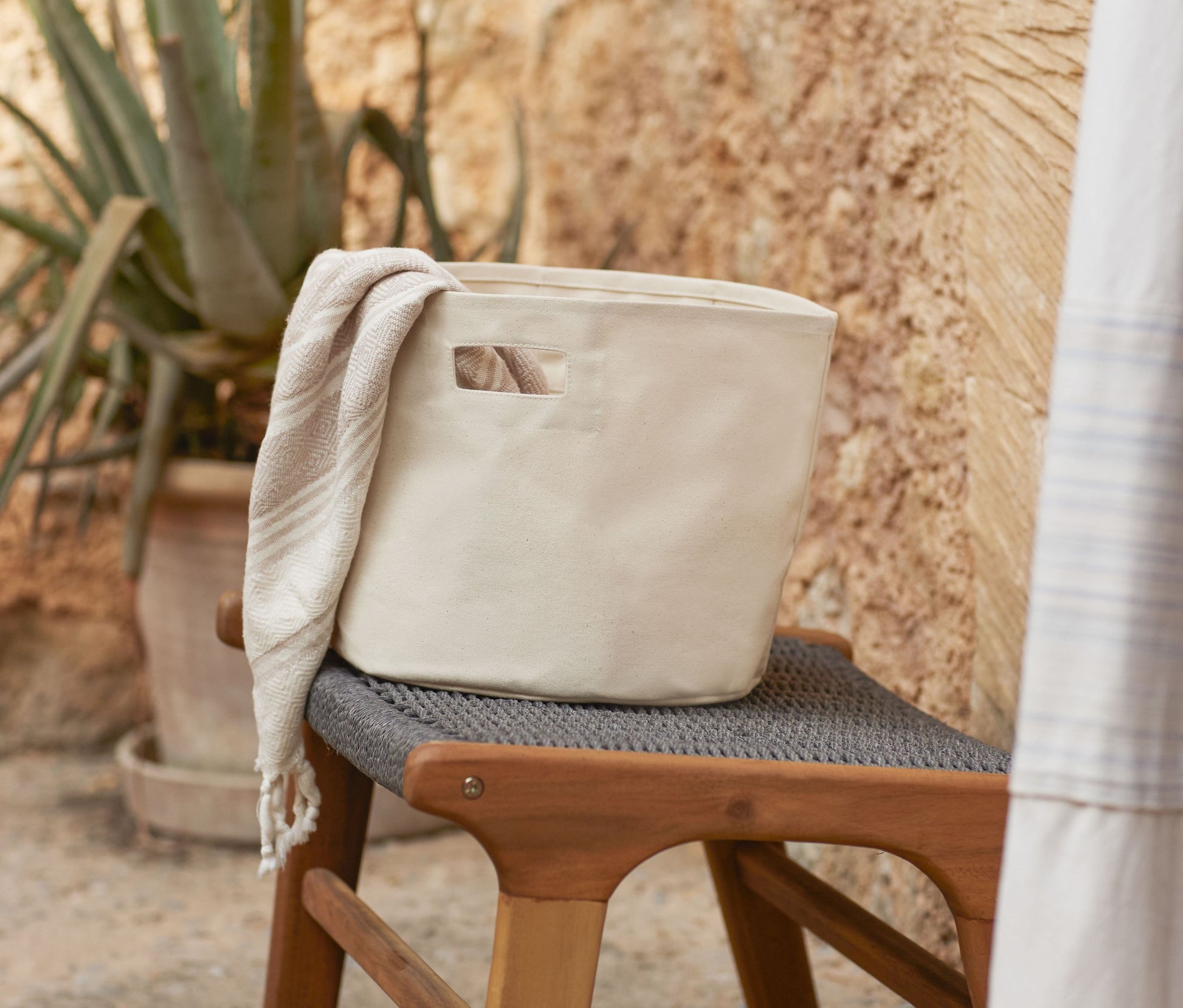 Panier en coton