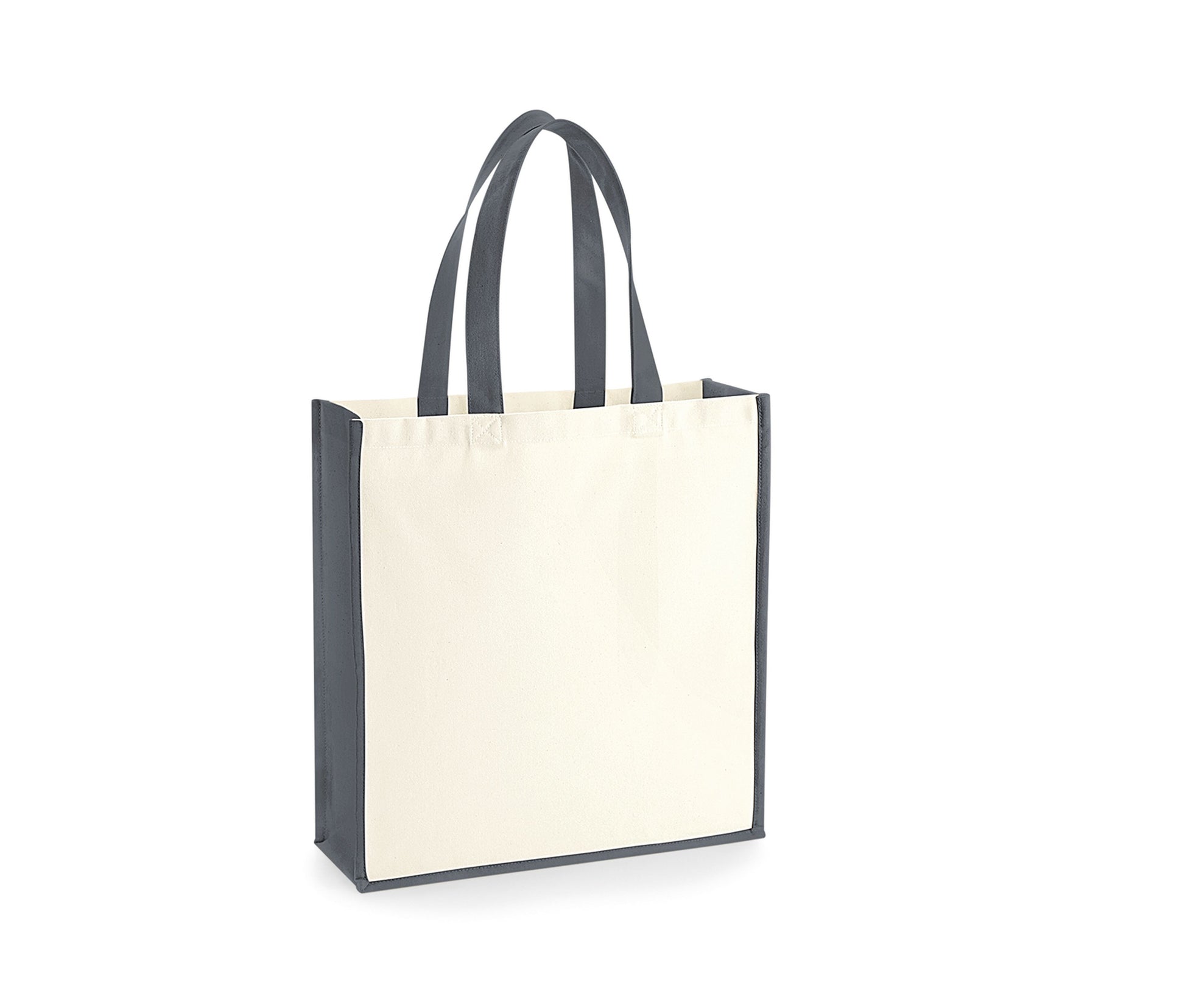 Sac Shopping Gallery - Natural/graphite Grey