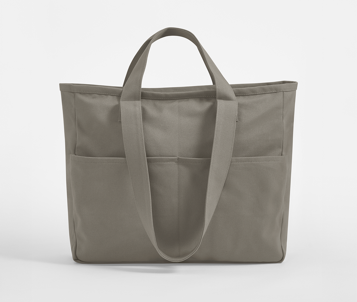 Sac Shopping Poche Cargo - Mushroom