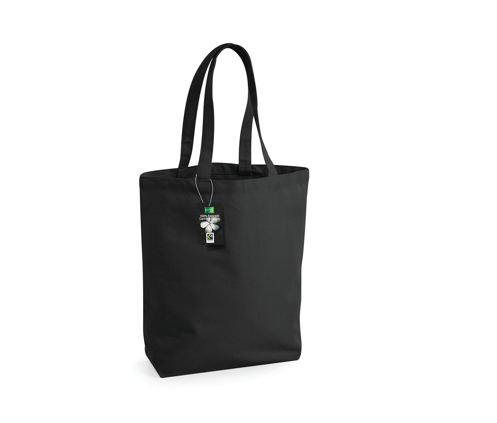 Sac Shopping en Coton Issu du Commerce Équitable - Black