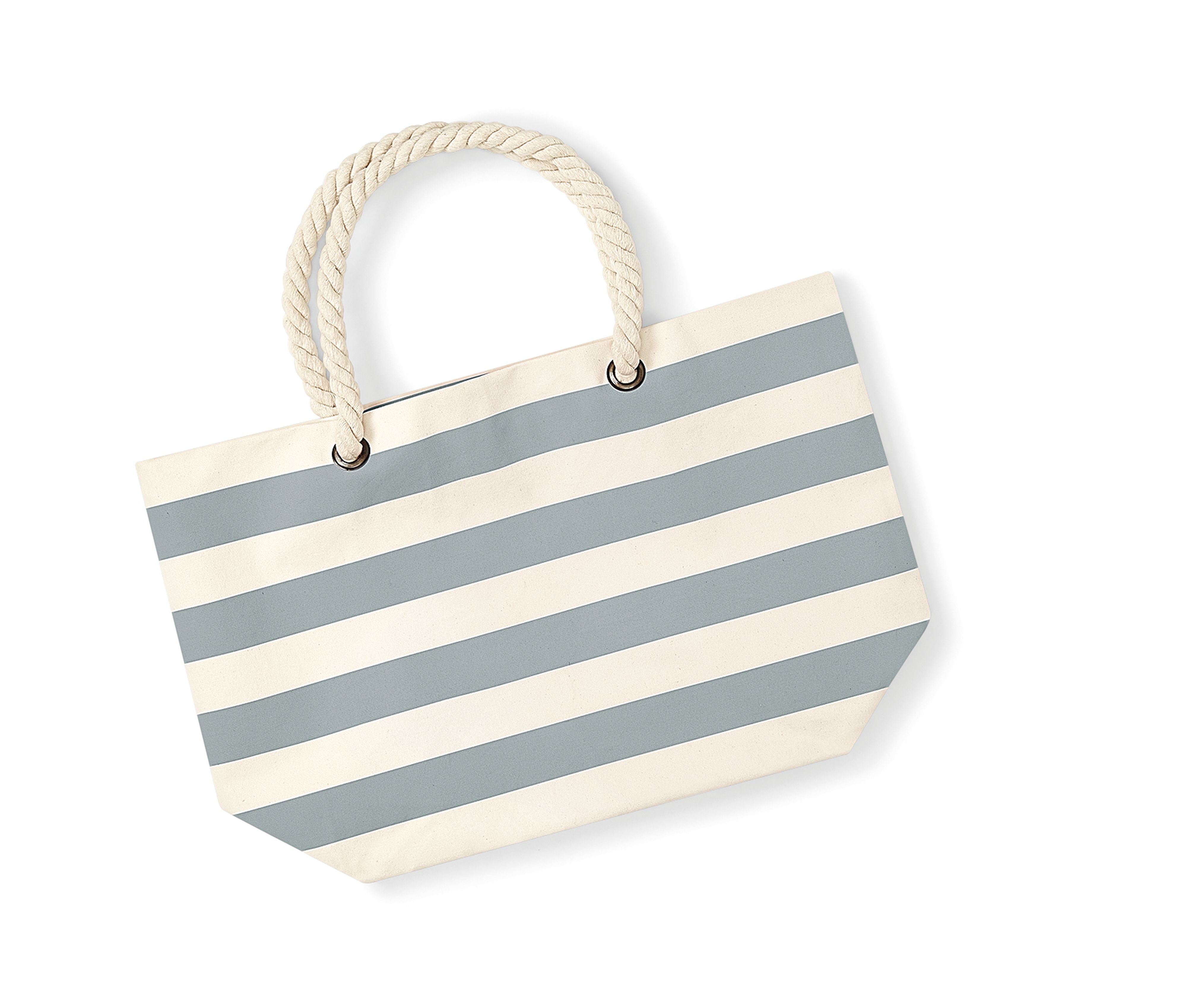Sac de Plage Nautical - Natural/grey