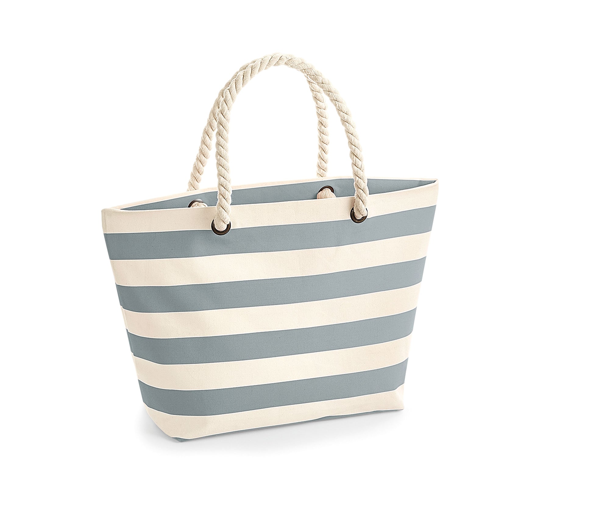 Sac de Plage Nautical - Natural/grey