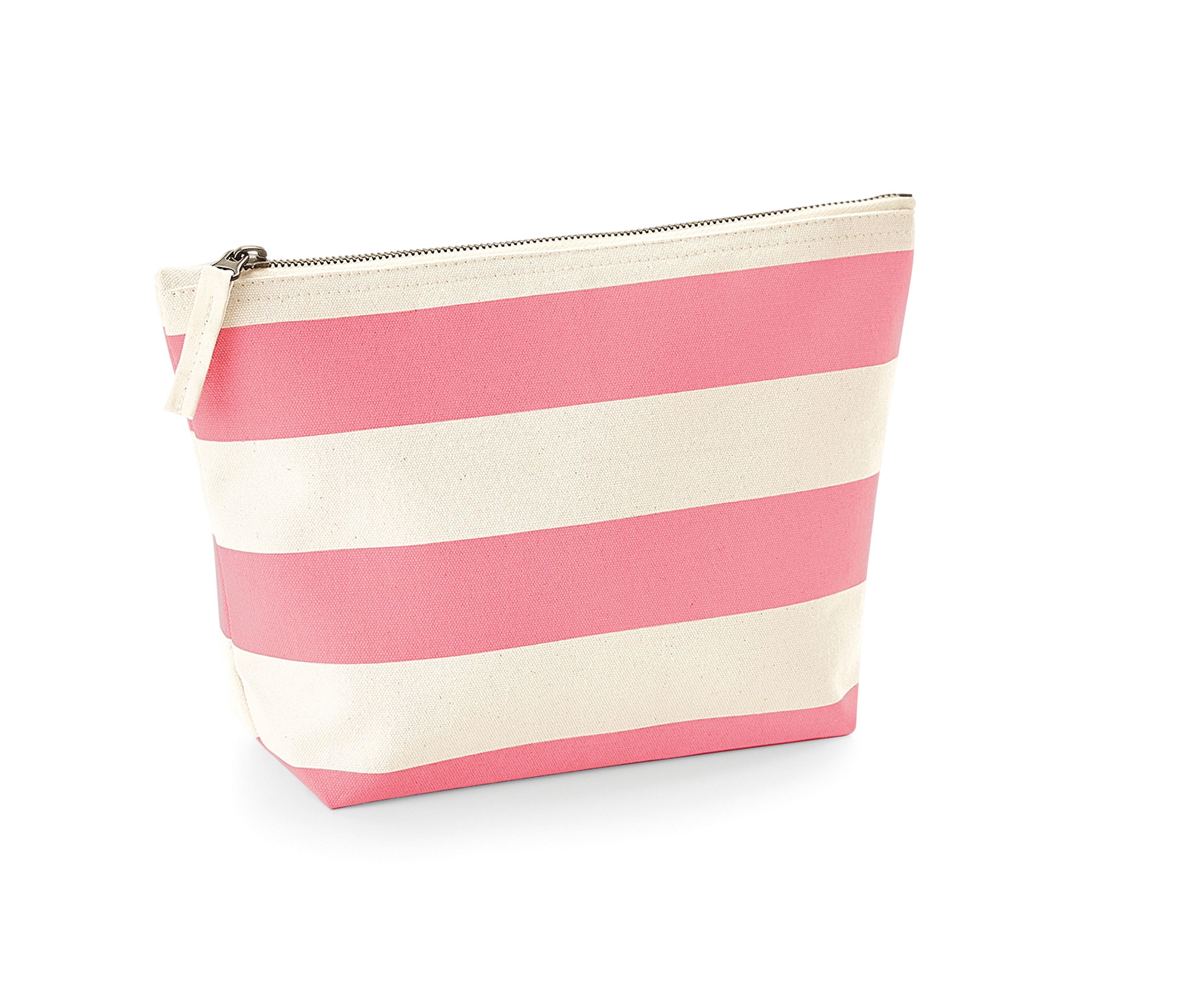 Pochette Avec Soufflet Nautical - Natural/pink