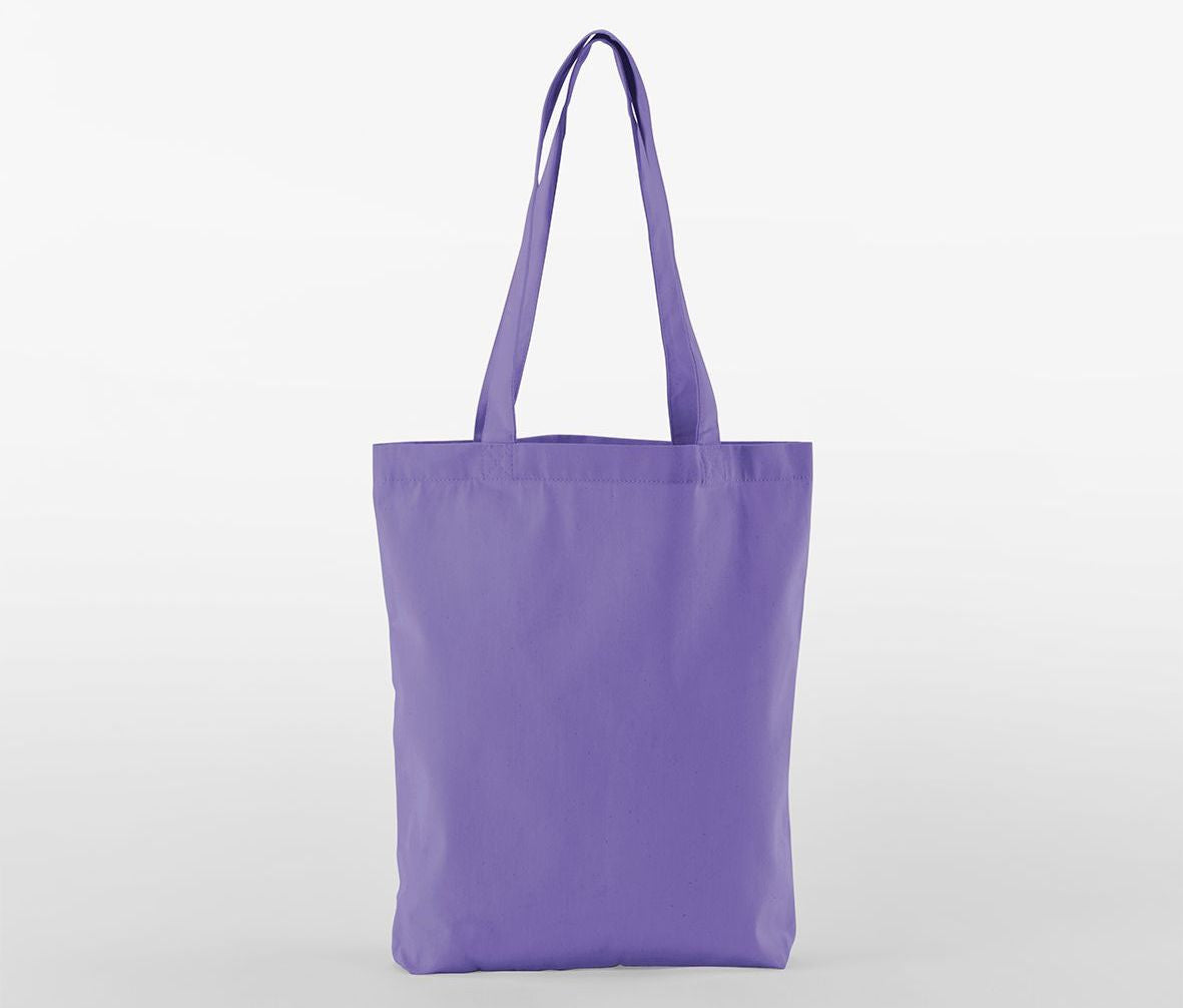 Sac Shopping en Coton Organique Sergé - Violet