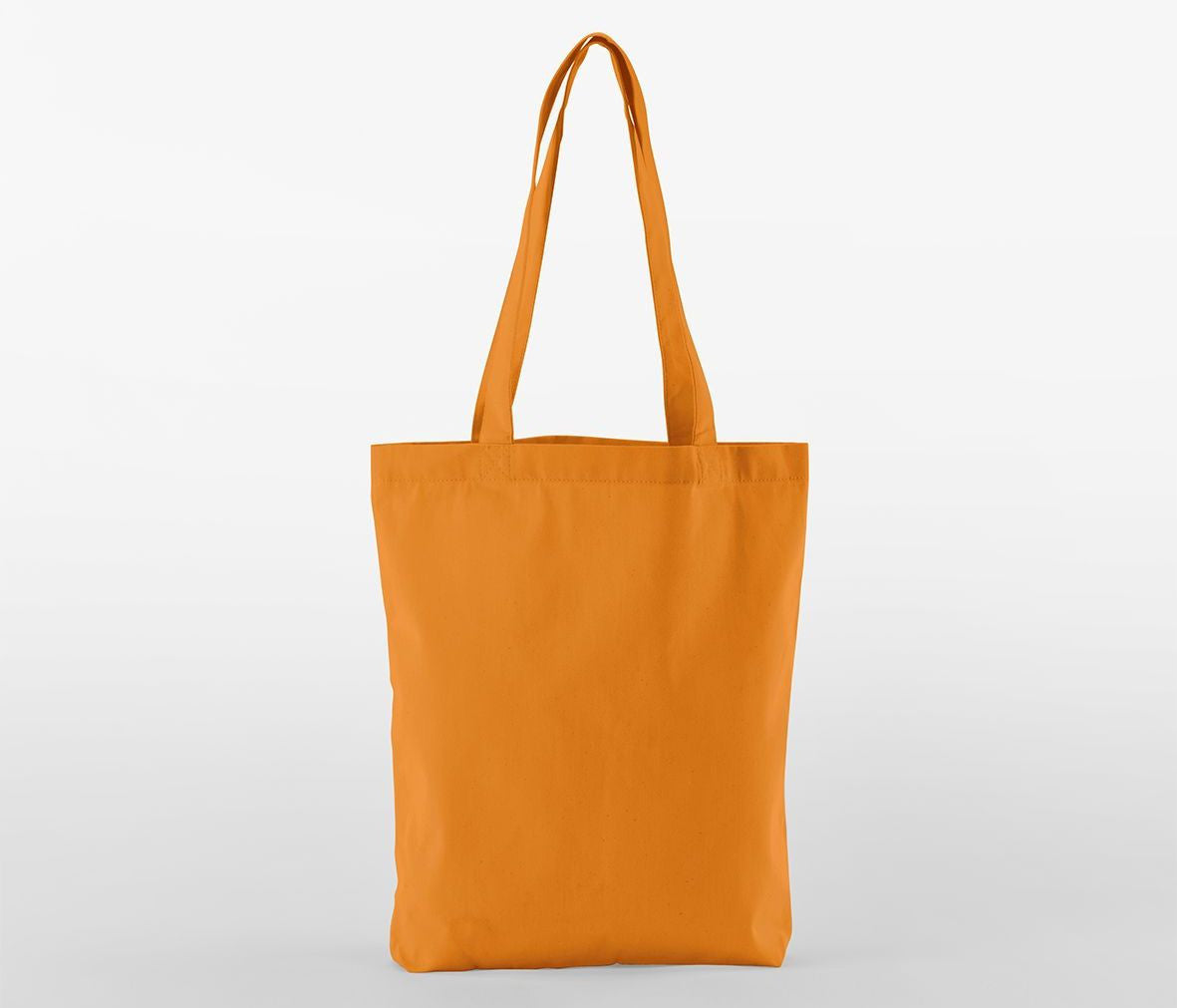 Sac Shopping en Coton Organique Sergé - Orange