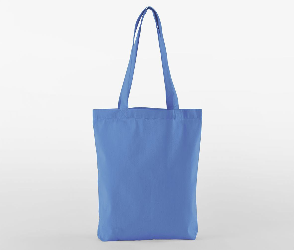 Sac Shopping en Coton Organique Sergé - Cornflower Blue