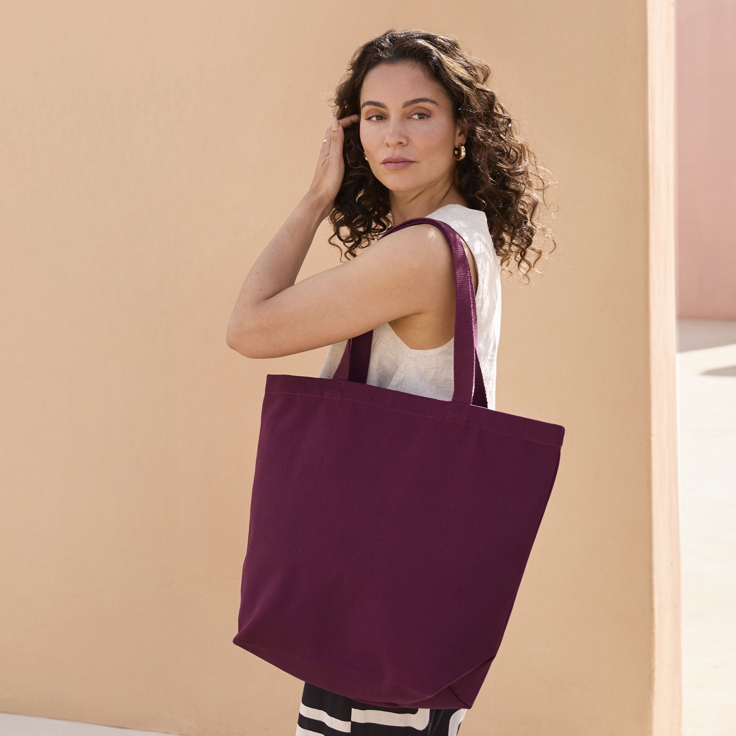 Sac shopping en coton lourd