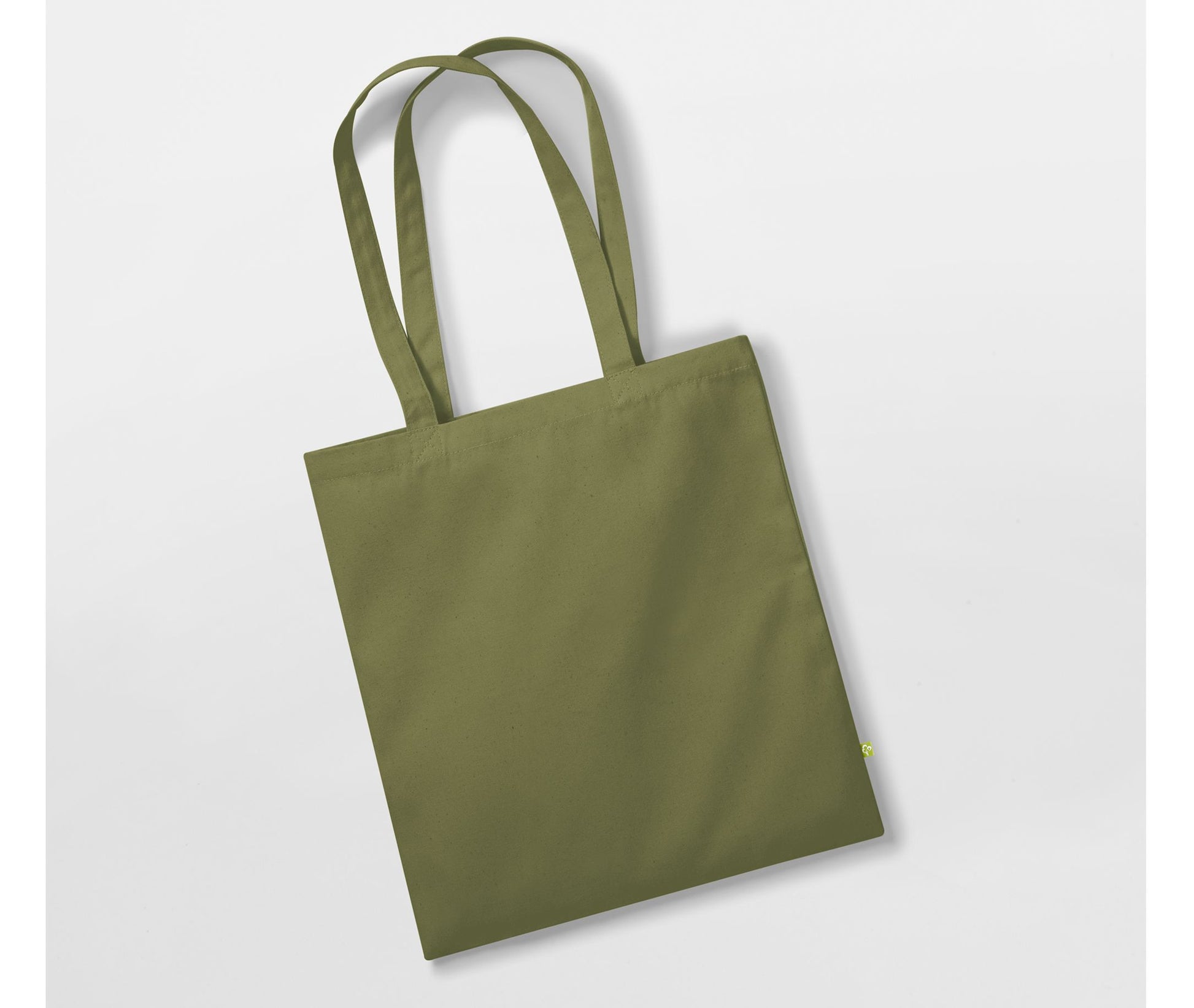 Sac en Coton Canvas Organique - Bright Olive