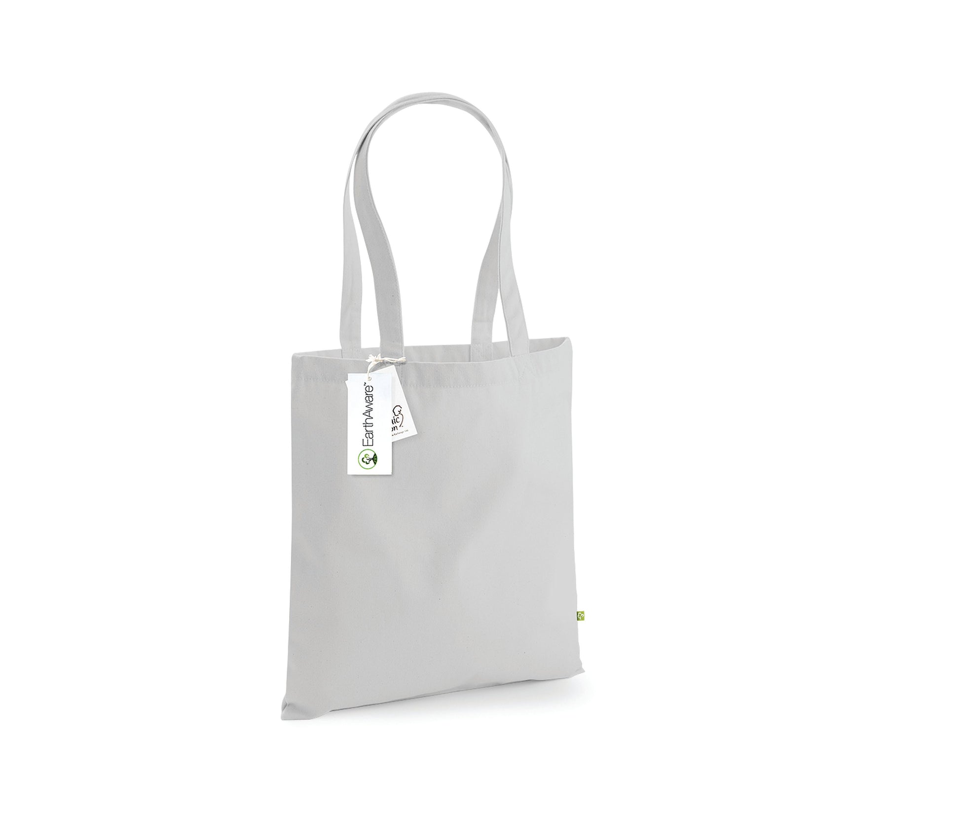 Sac en Coton Canvas Organique - Light Grey