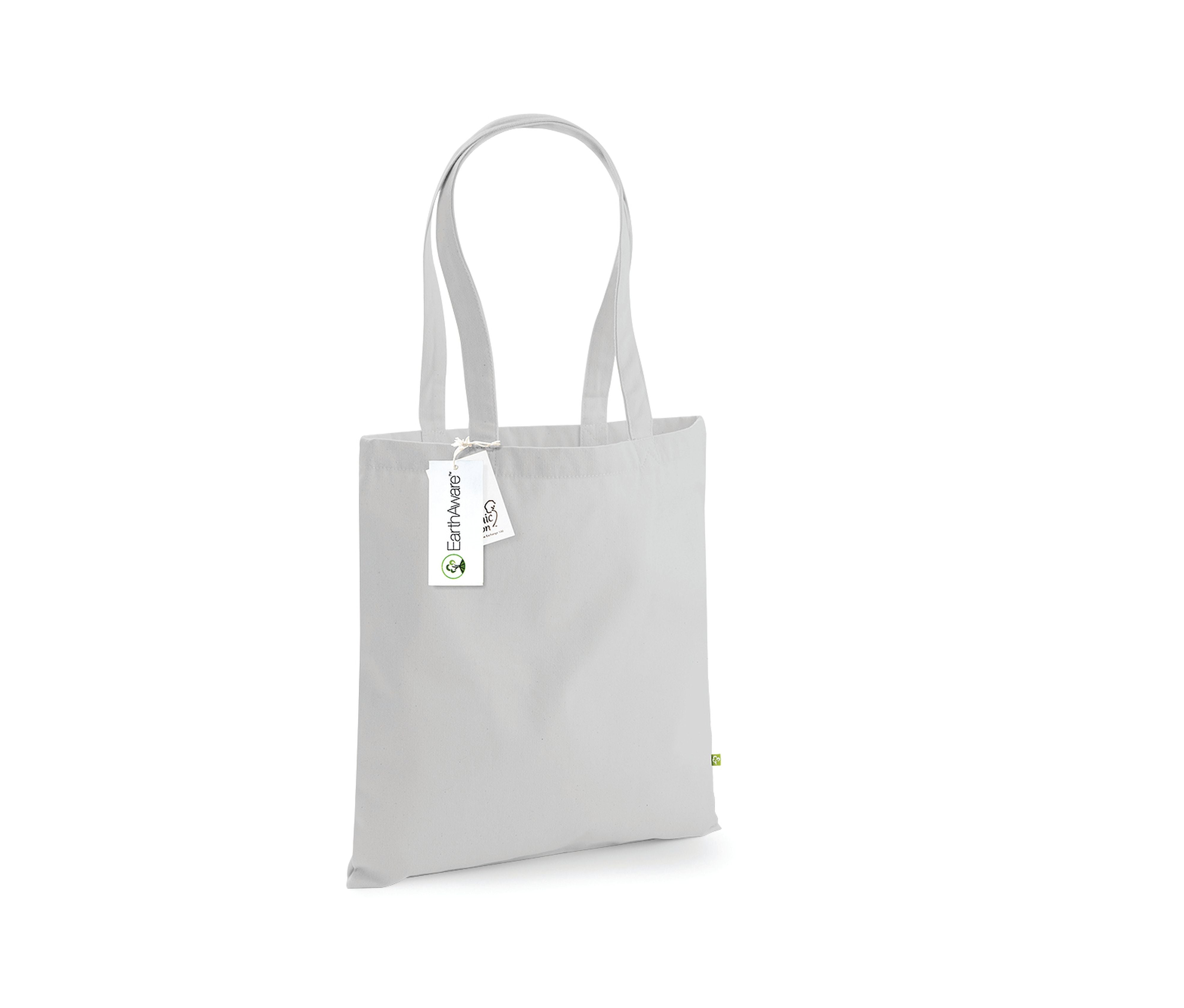 Sac en Coton Canvas Organique - Light Grey