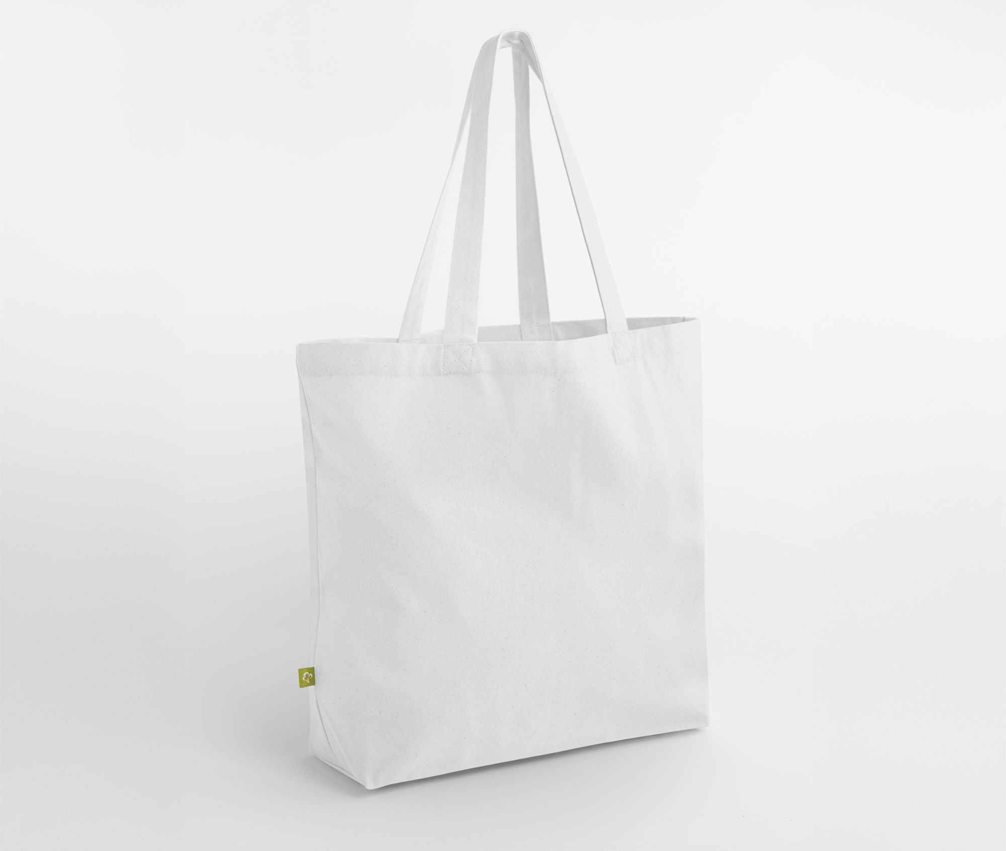 Sac Shopping en Coton Organique - White
