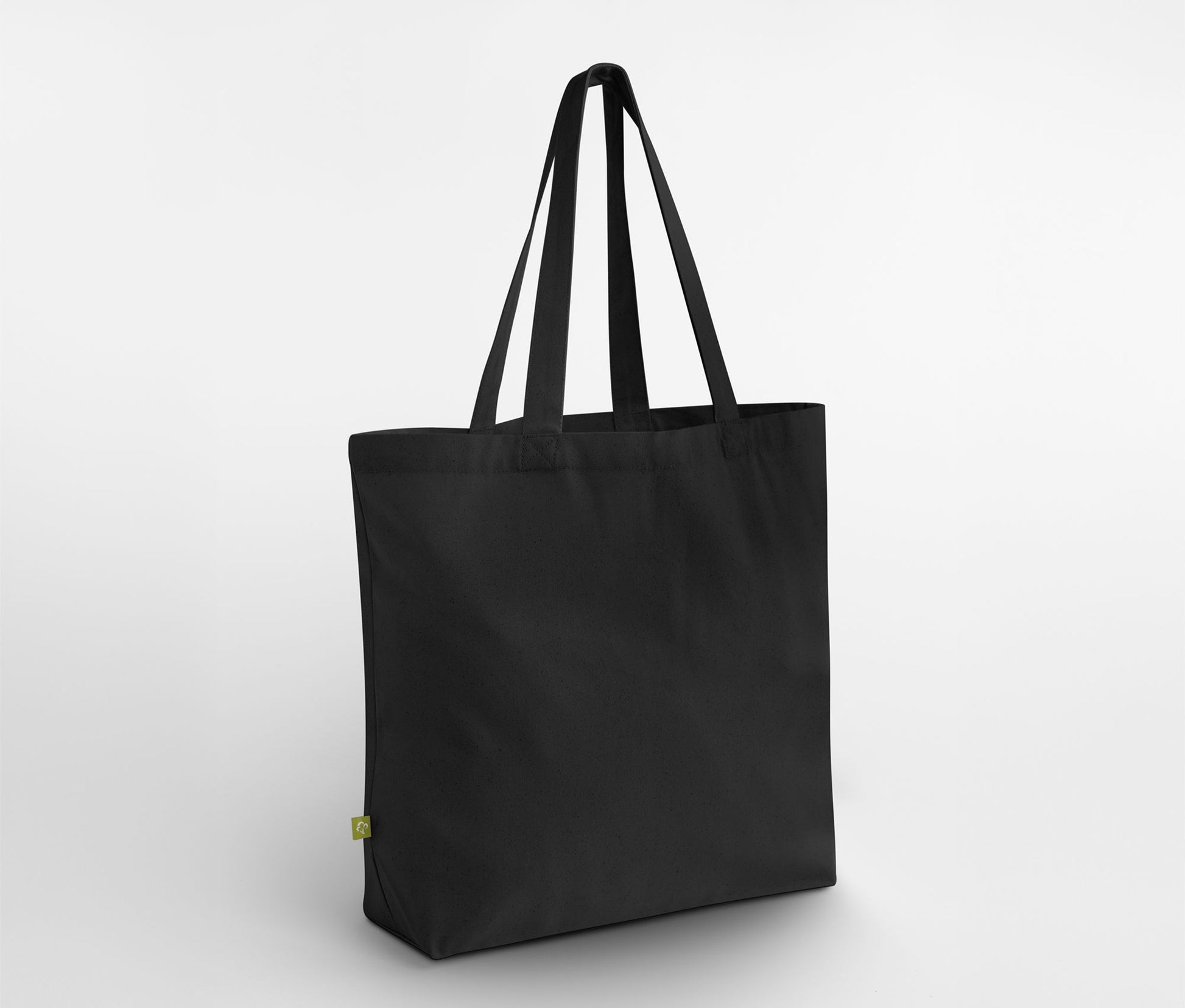 Sac Shopping en Coton Organique - Black