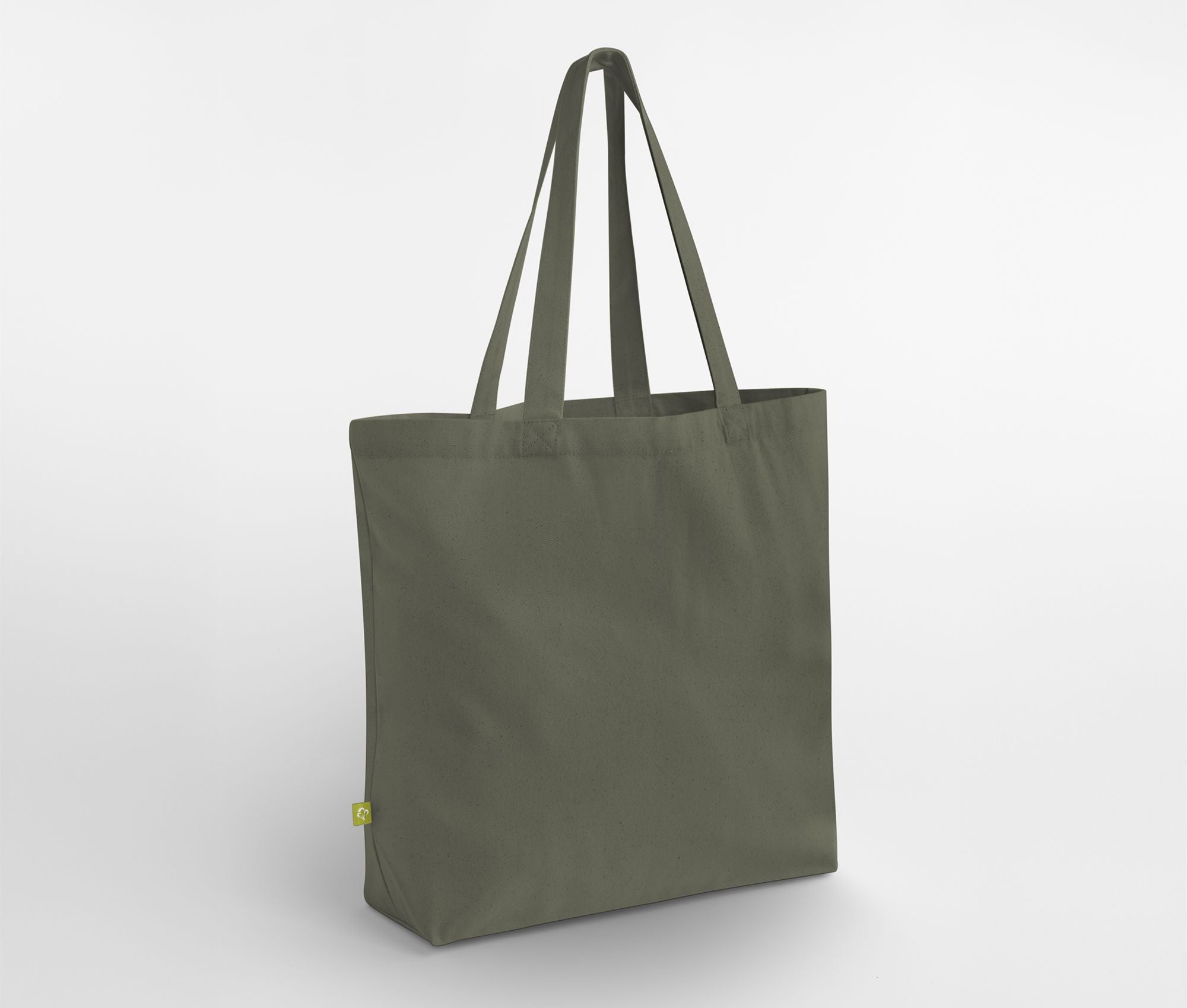 Sac Shopping en Coton Organique - Olive Green