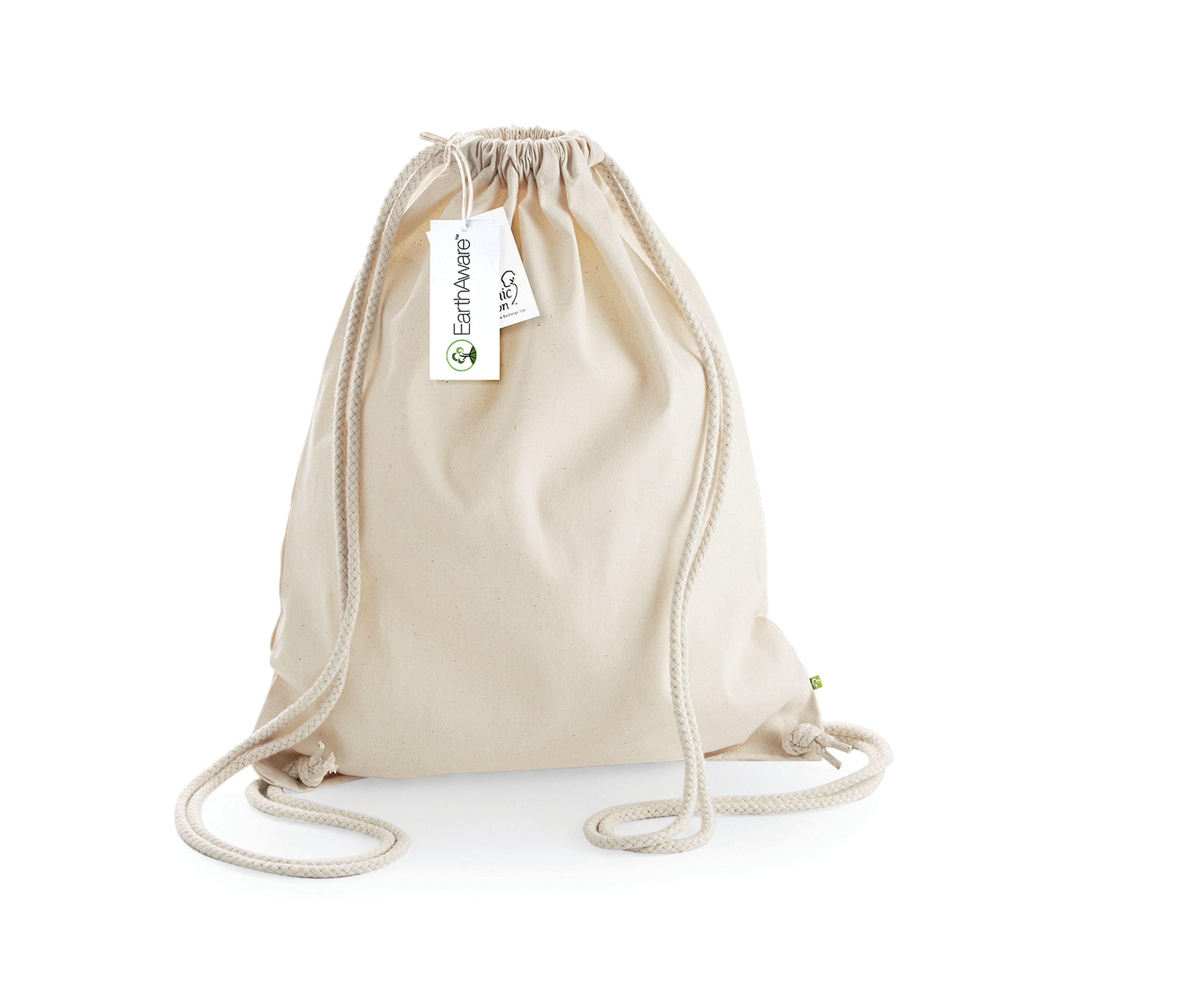 Sac de Gym en Coton Organique - Natural