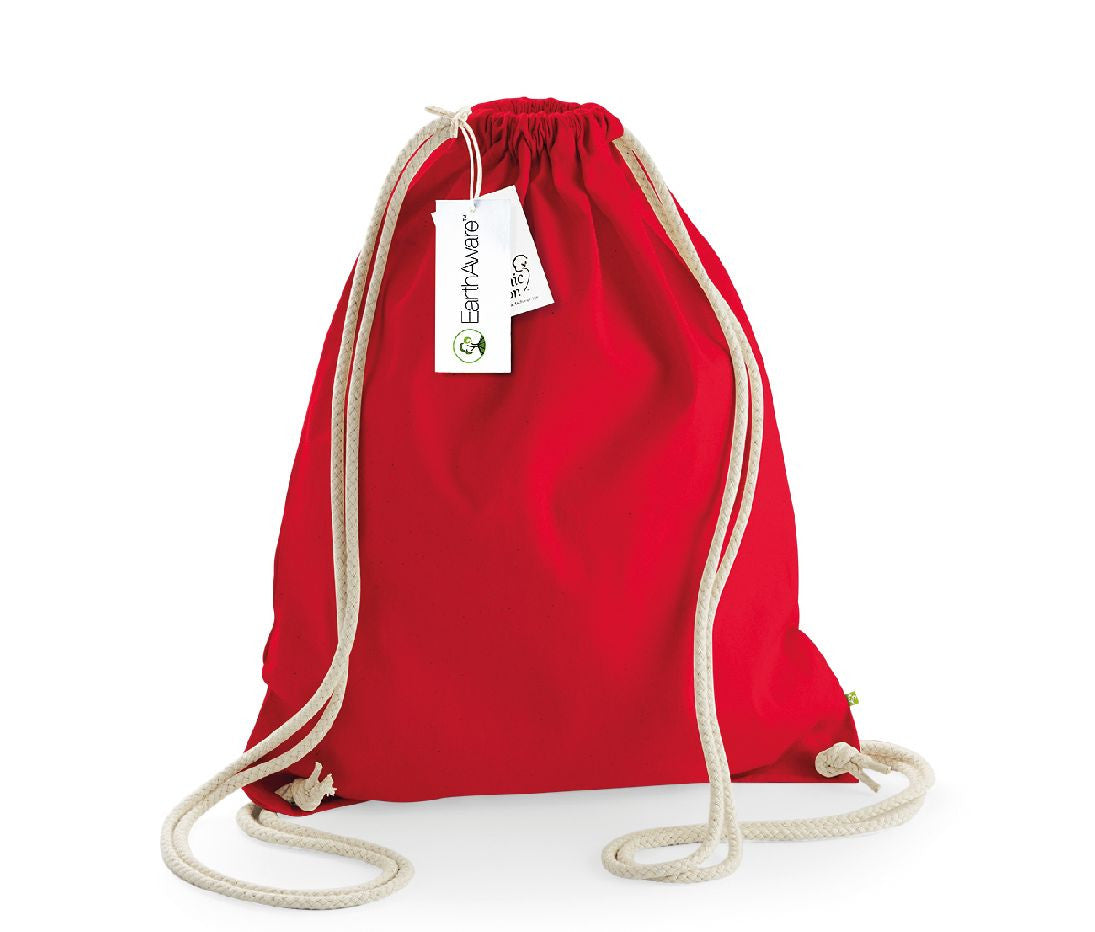Sac de Gym en Coton Organique - Classic Red