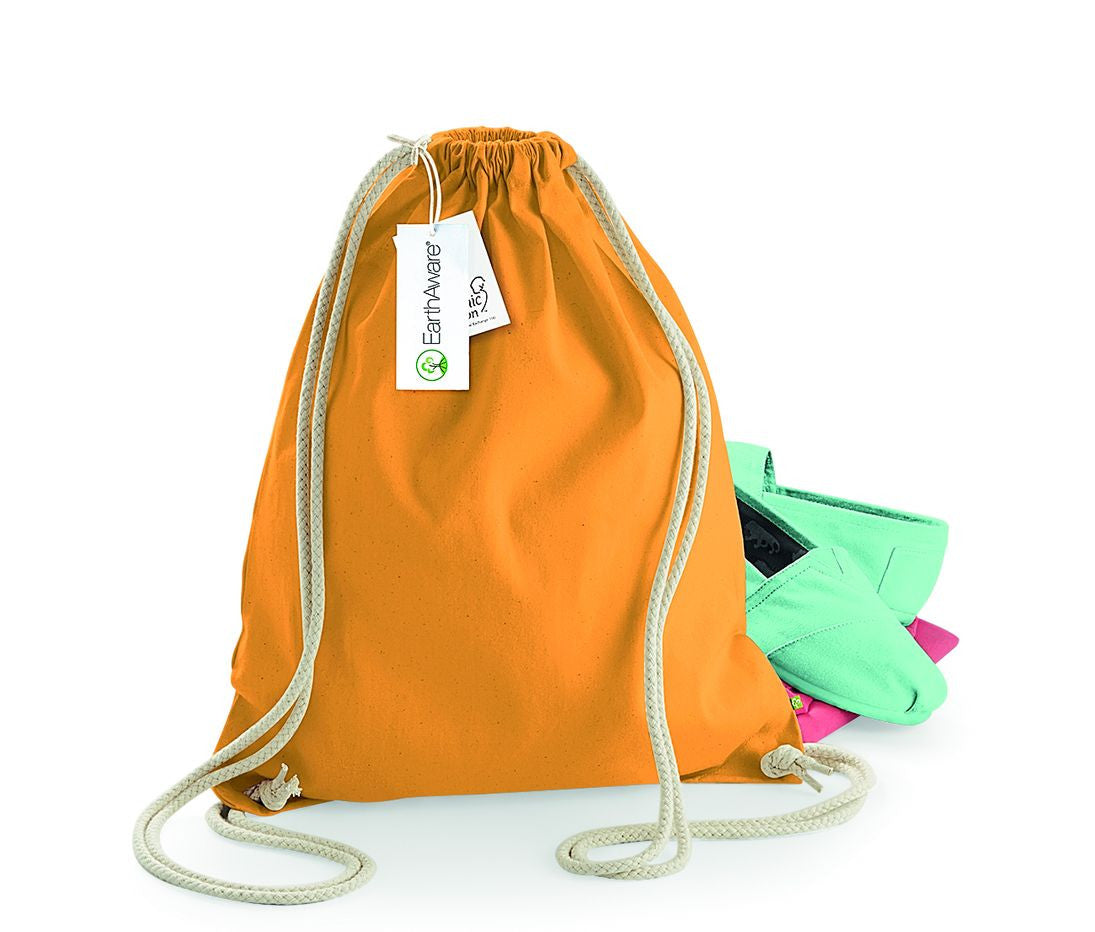 Sac de gym en coton organique