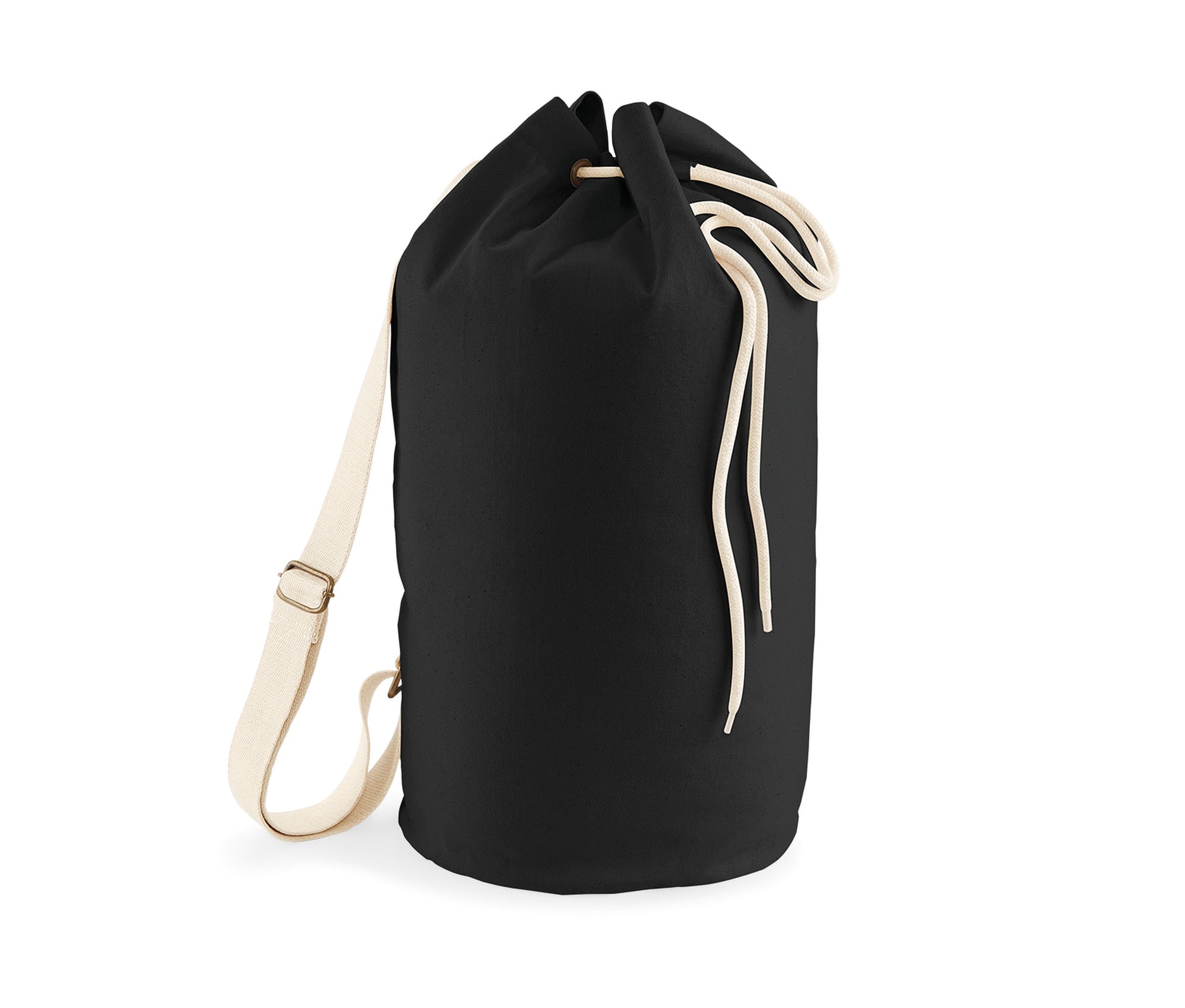 Sac Matelot en Coton Organique - Black