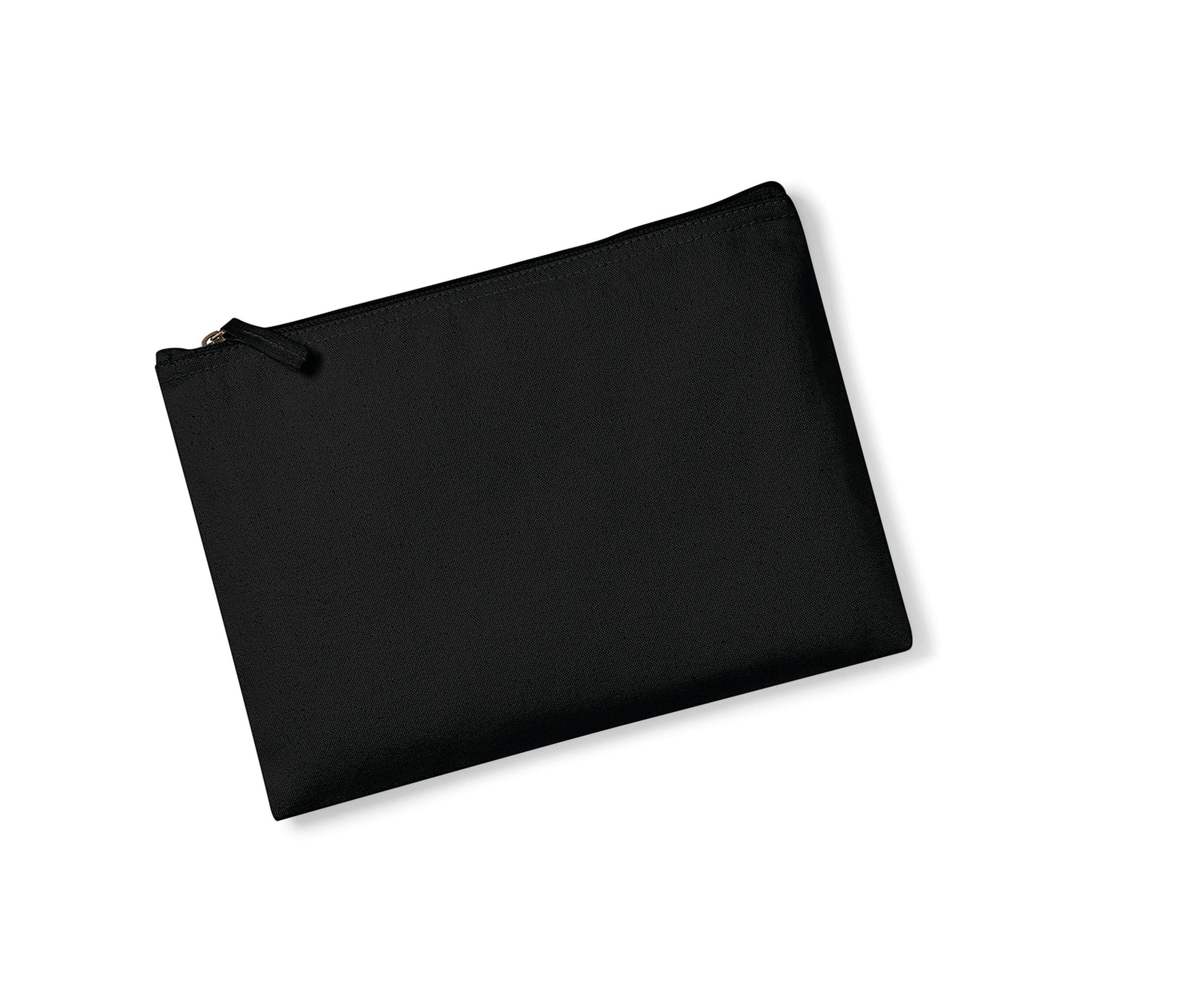 Mini Pochette en Coton Organique - Black