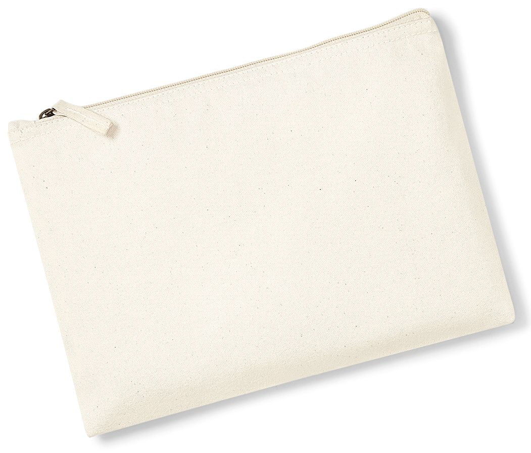 Mini Pochette en Coton Organique - Natural