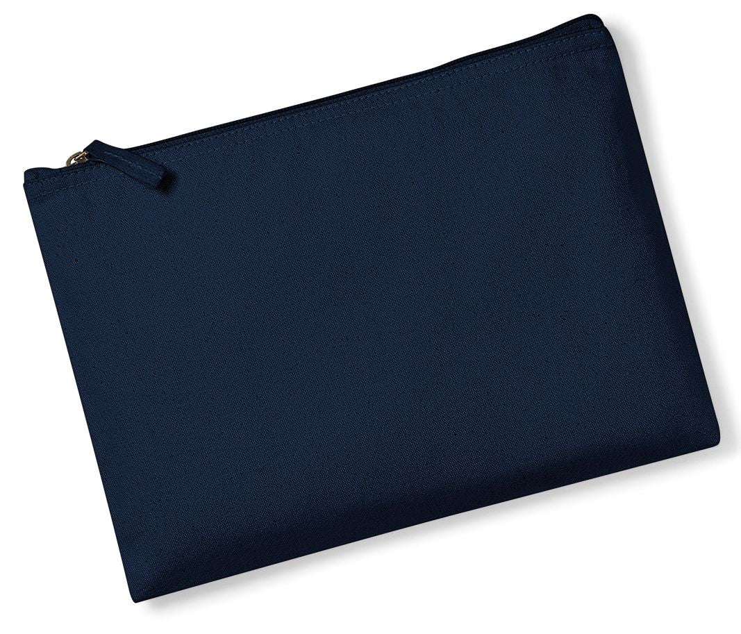Mini Pochette en Coton Organique - French Navy
