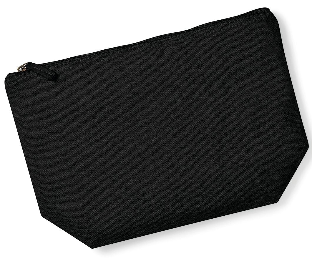 Pochette en Coton Organique - Black