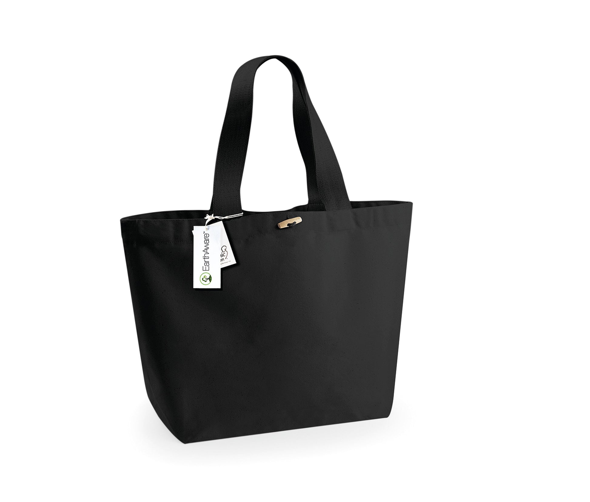 Sac Canvas en Coton Organique - Black