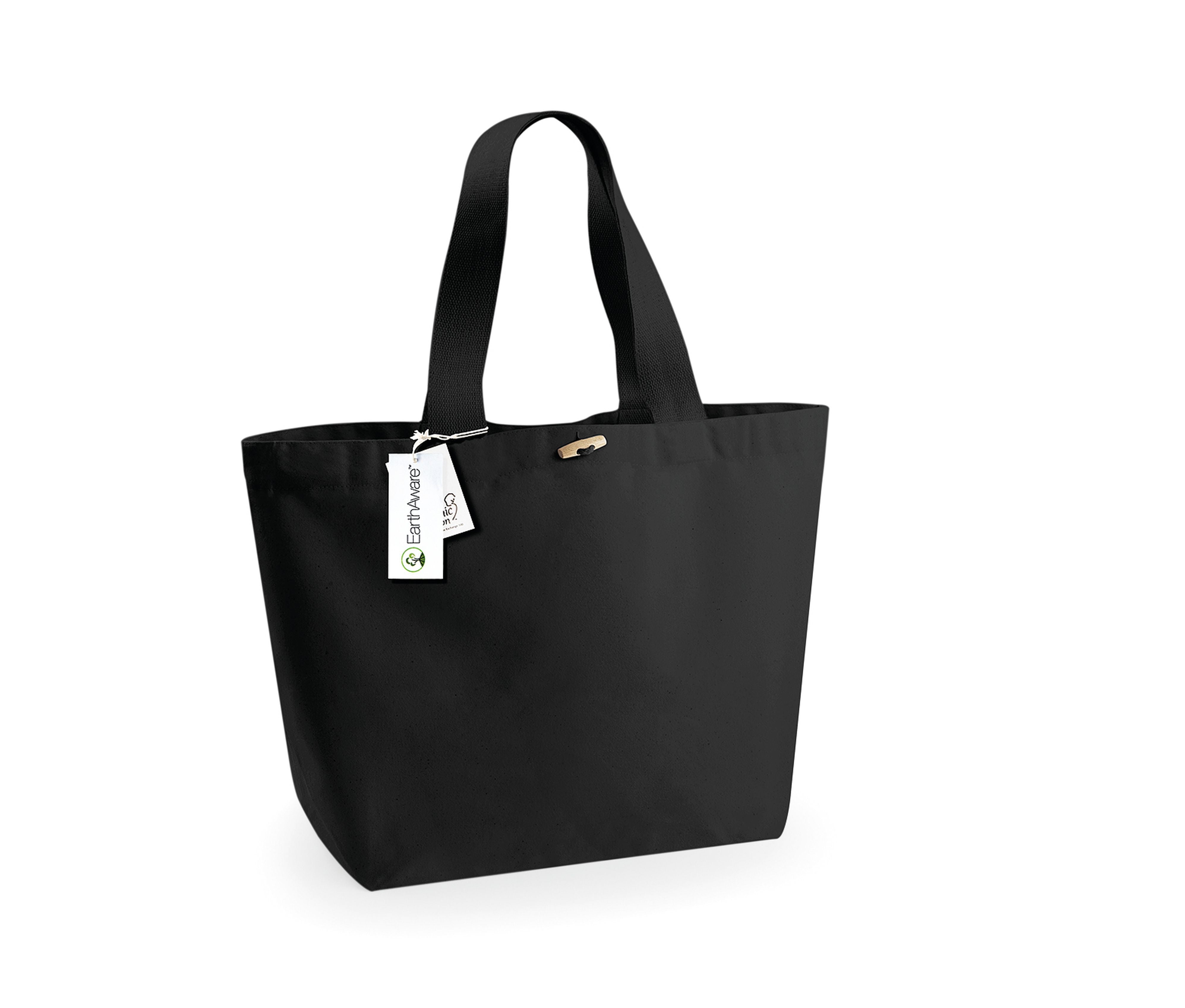 Sac Canvas en Coton Organique - Black