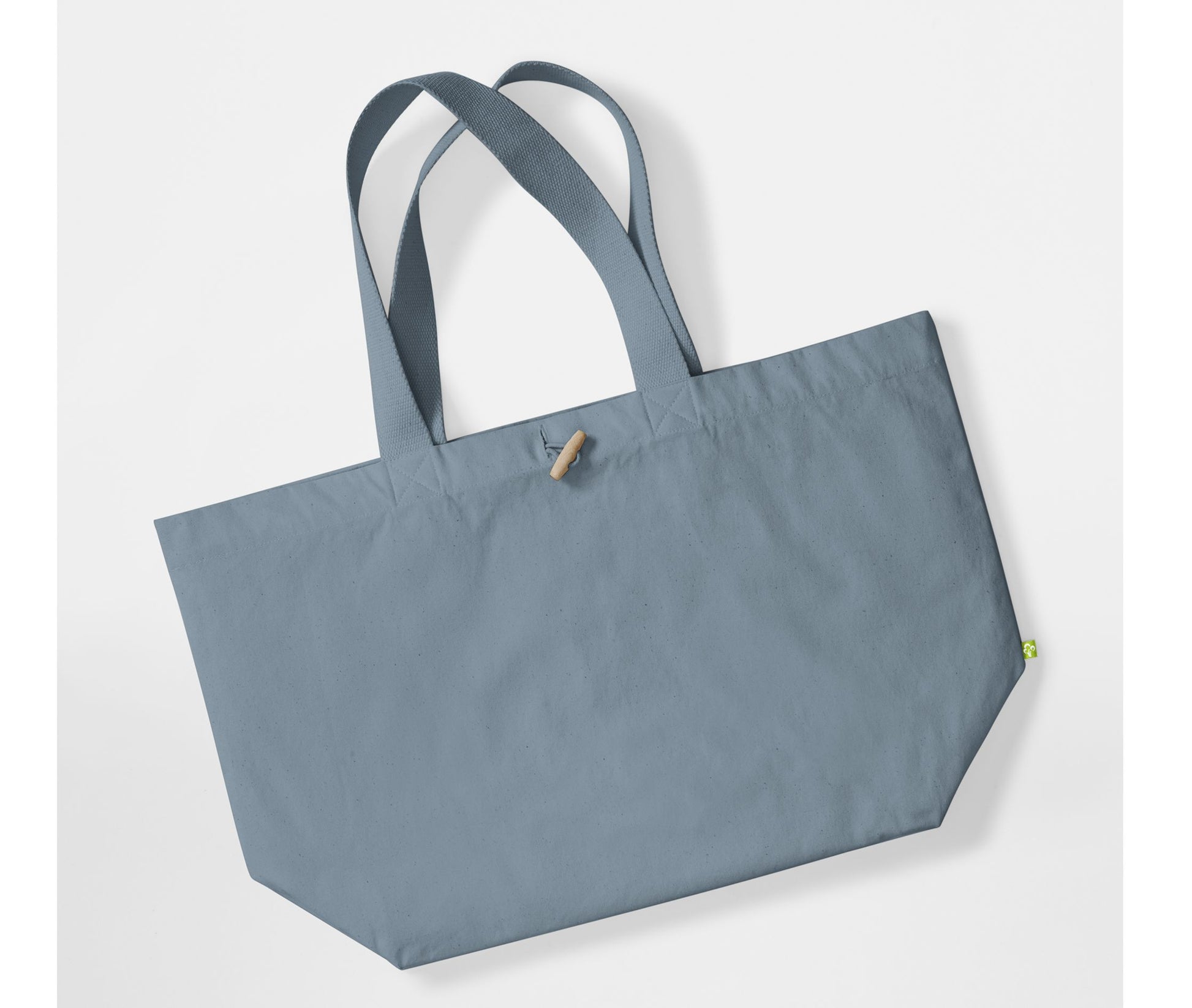 Sac Canvas en Coton Organique - Dusty Blue