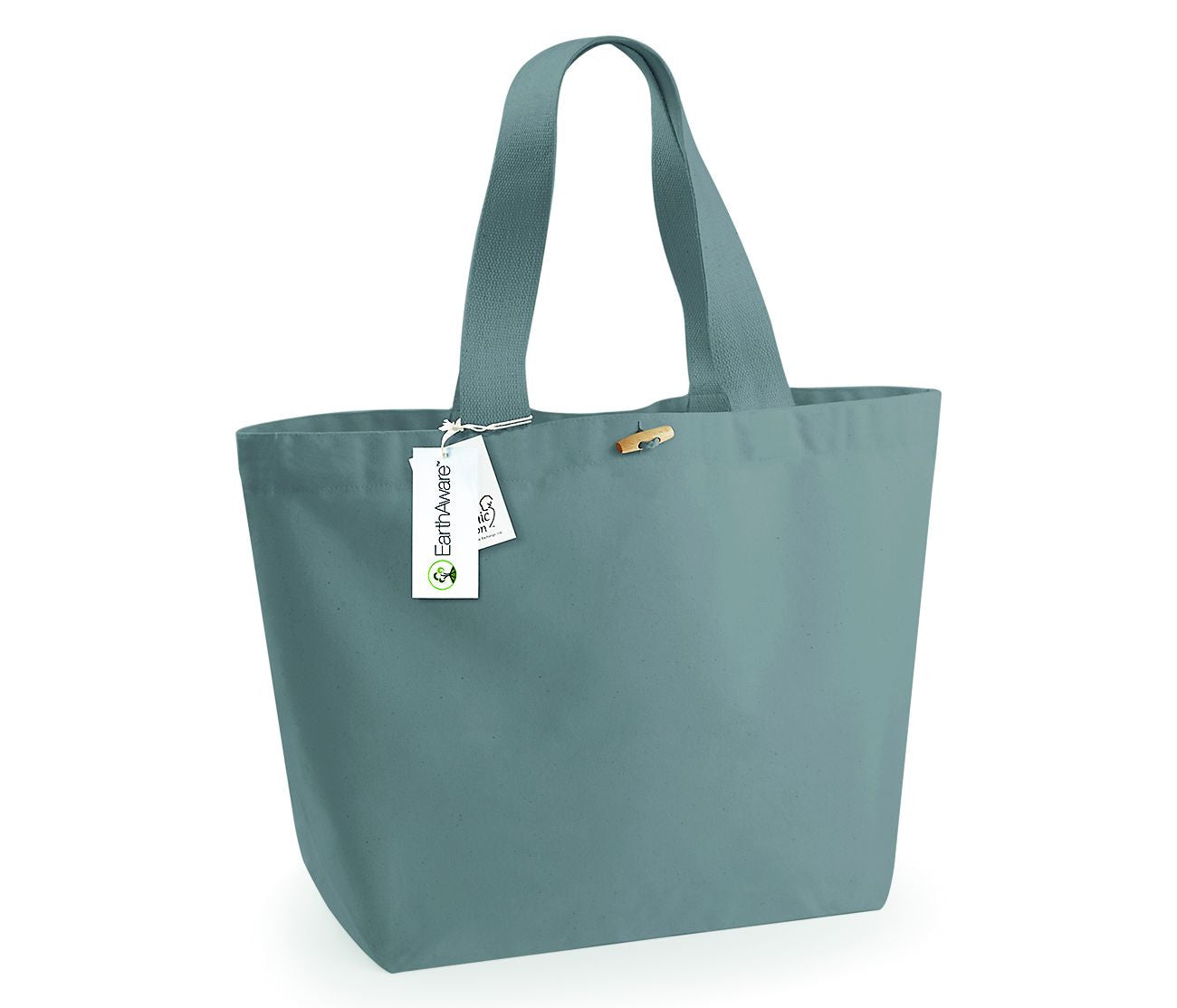 Sac Canvas en Coton Organique - Pure Grey