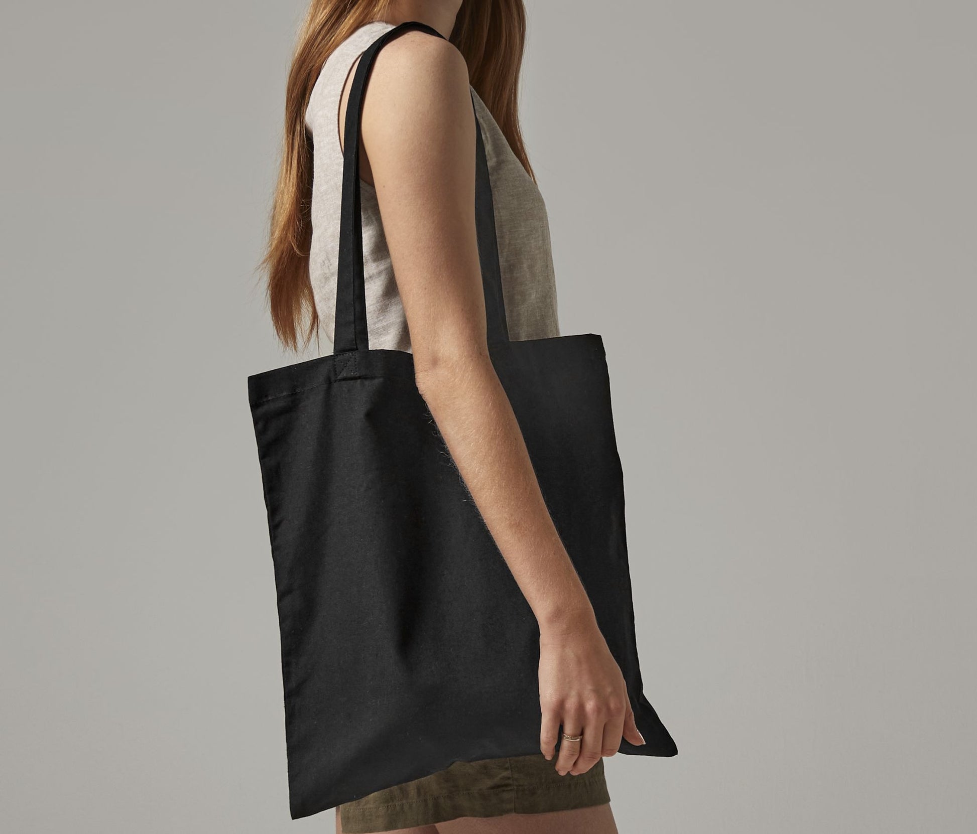 Sac shopping en coton recyclé