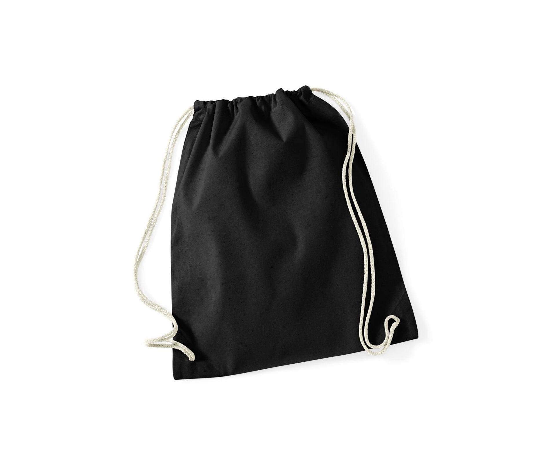 Sac Gym en Coton Recyclé - Black