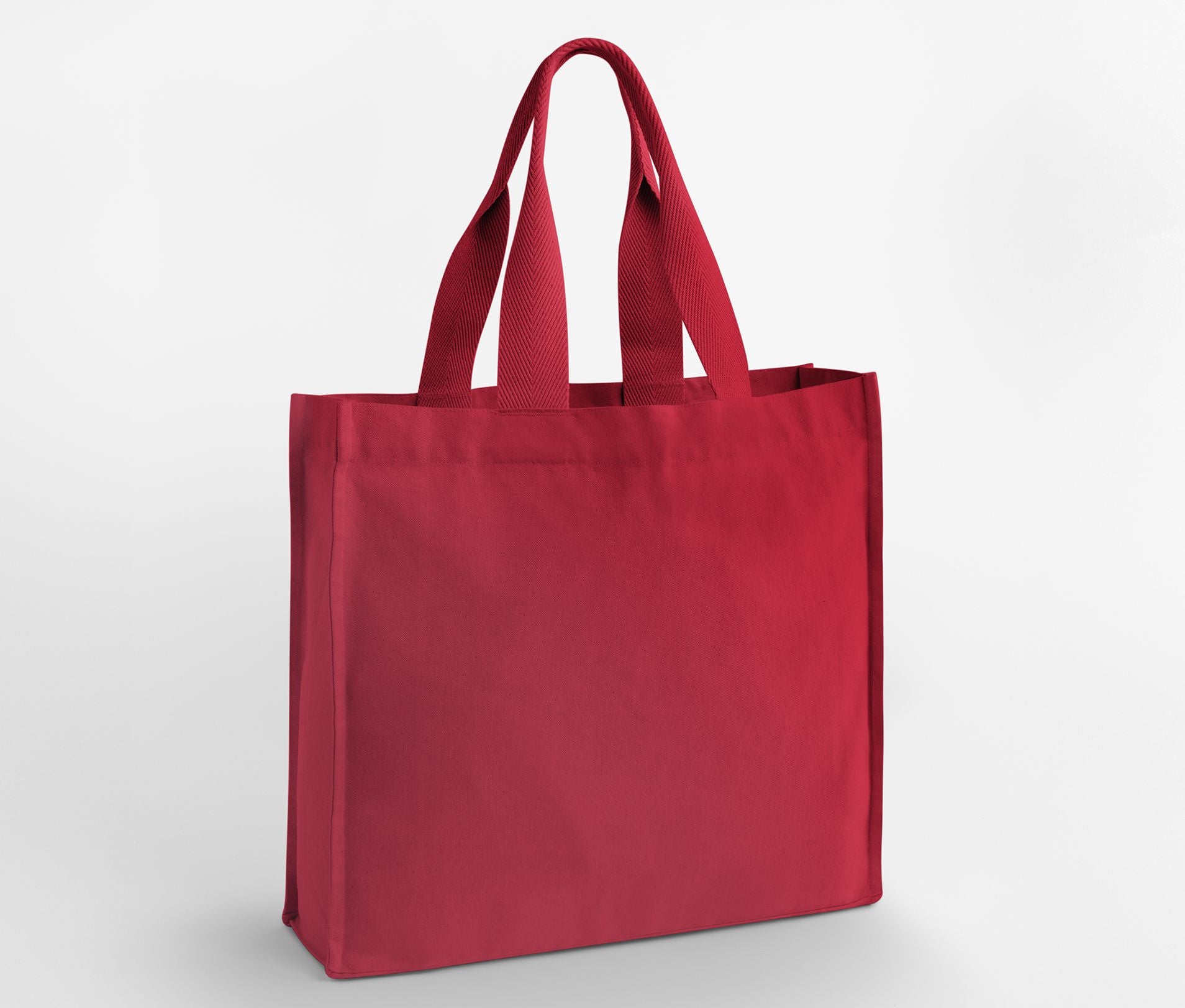 Sac Shopping Fermeture Magnétique - Scarlet Red