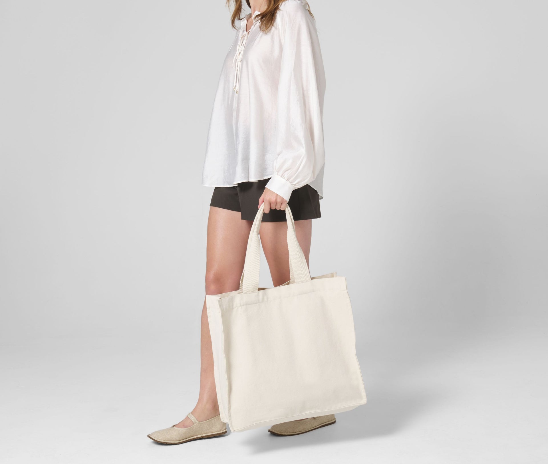 Sac shopping fermeture magnétique
