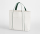 Soft White/bottle Green