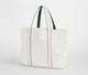 Soft White/bottle Green