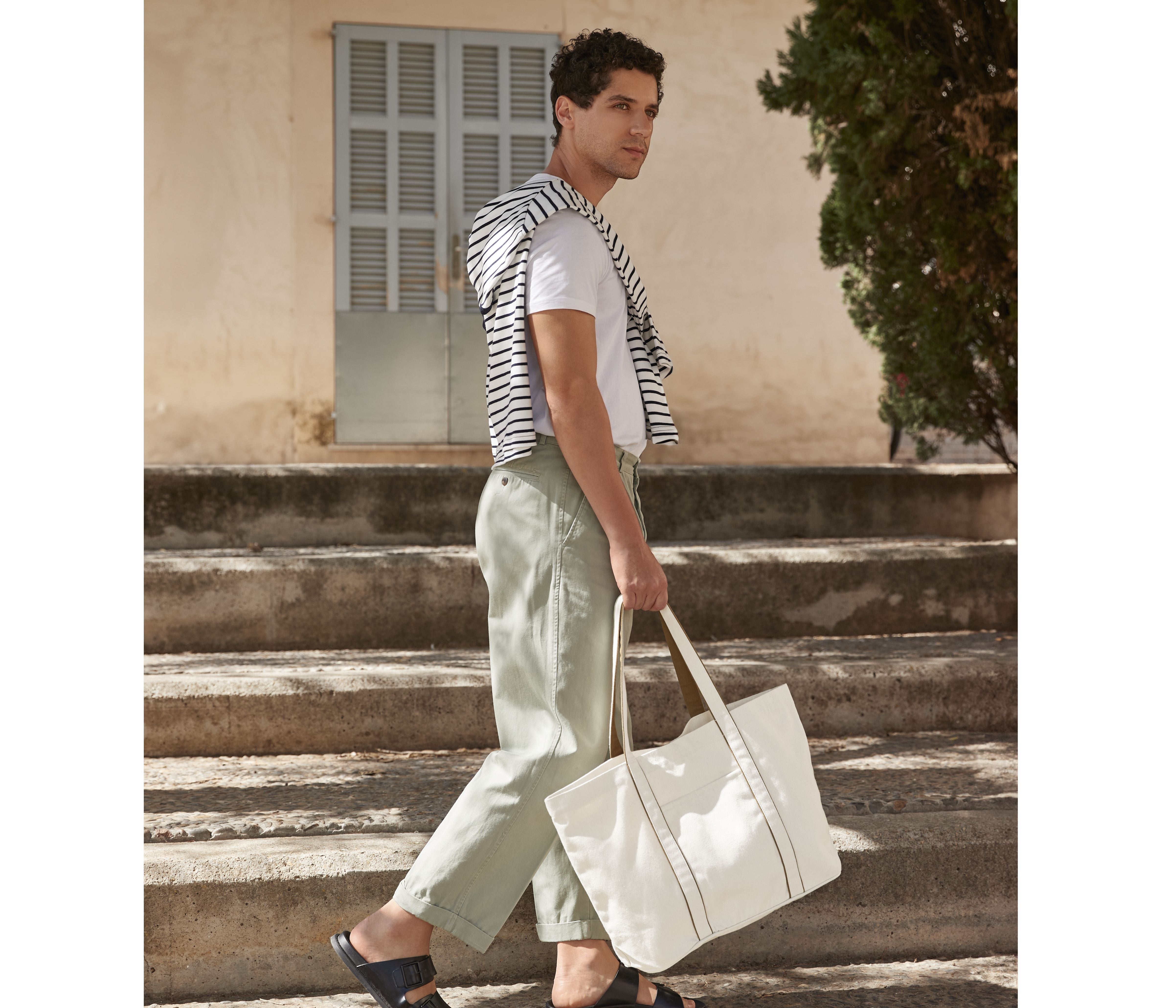 Grand sac shopping fermeture magnétique