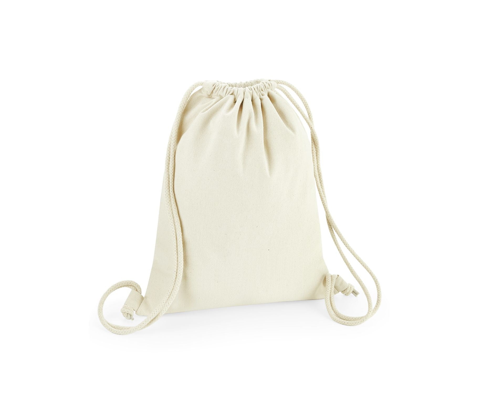 Gym Sac en Polycoton Recyclé - Natural